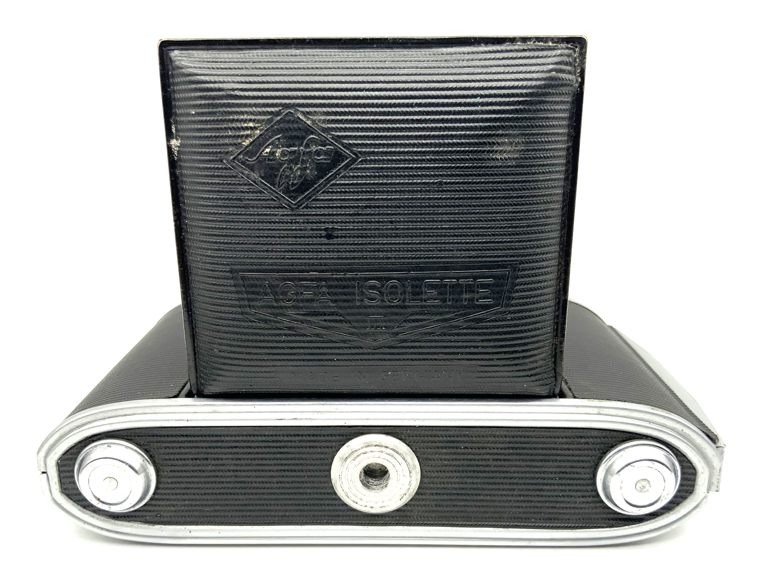 Appareil photo pliable Agfa Isolette III avec Solinar 1:4.5 85mm 3 Synchro-Compur