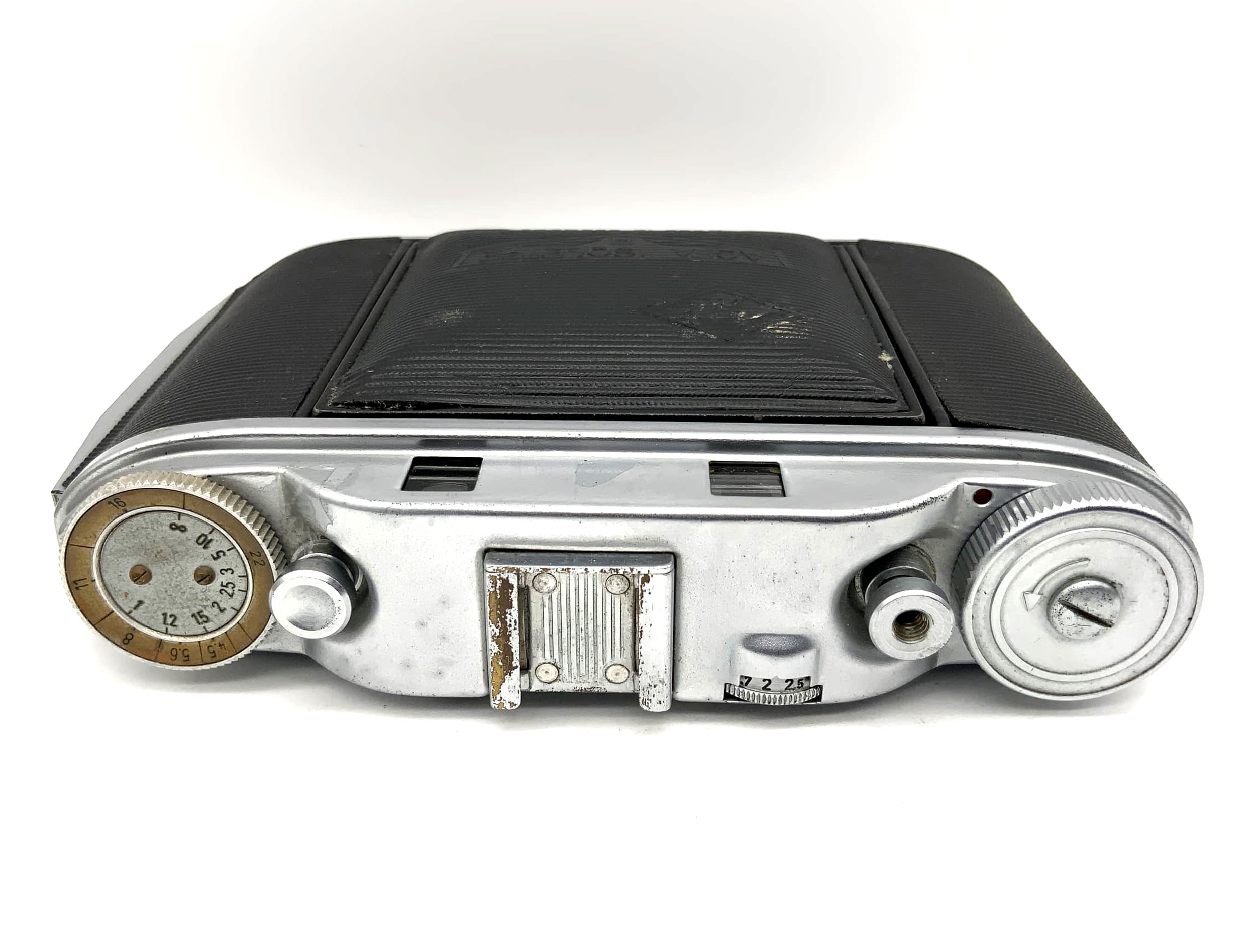 Appareil photo pliable Agfa Isolette III avec Solinar 1:4.5 85mm 3 Synchro-Compur