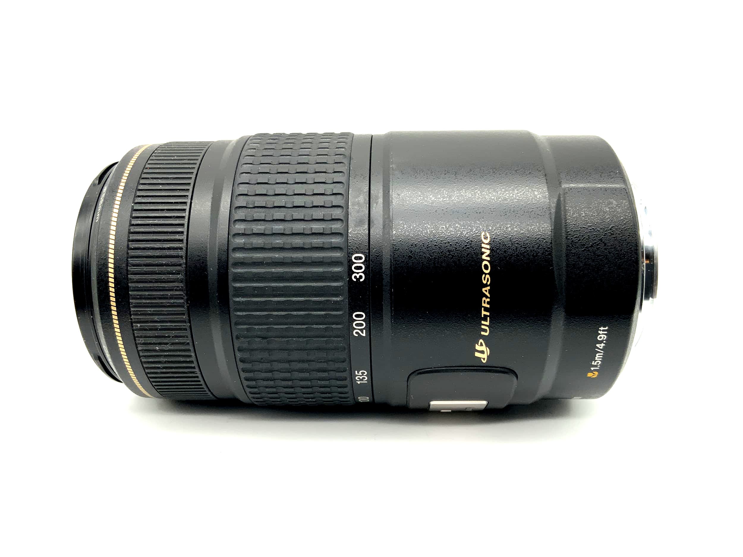 Objectif Canon 75-300 mm 1:4-5,6 avec stabilisateur d'image IS et objectif ultrasonique (Canon EF)
