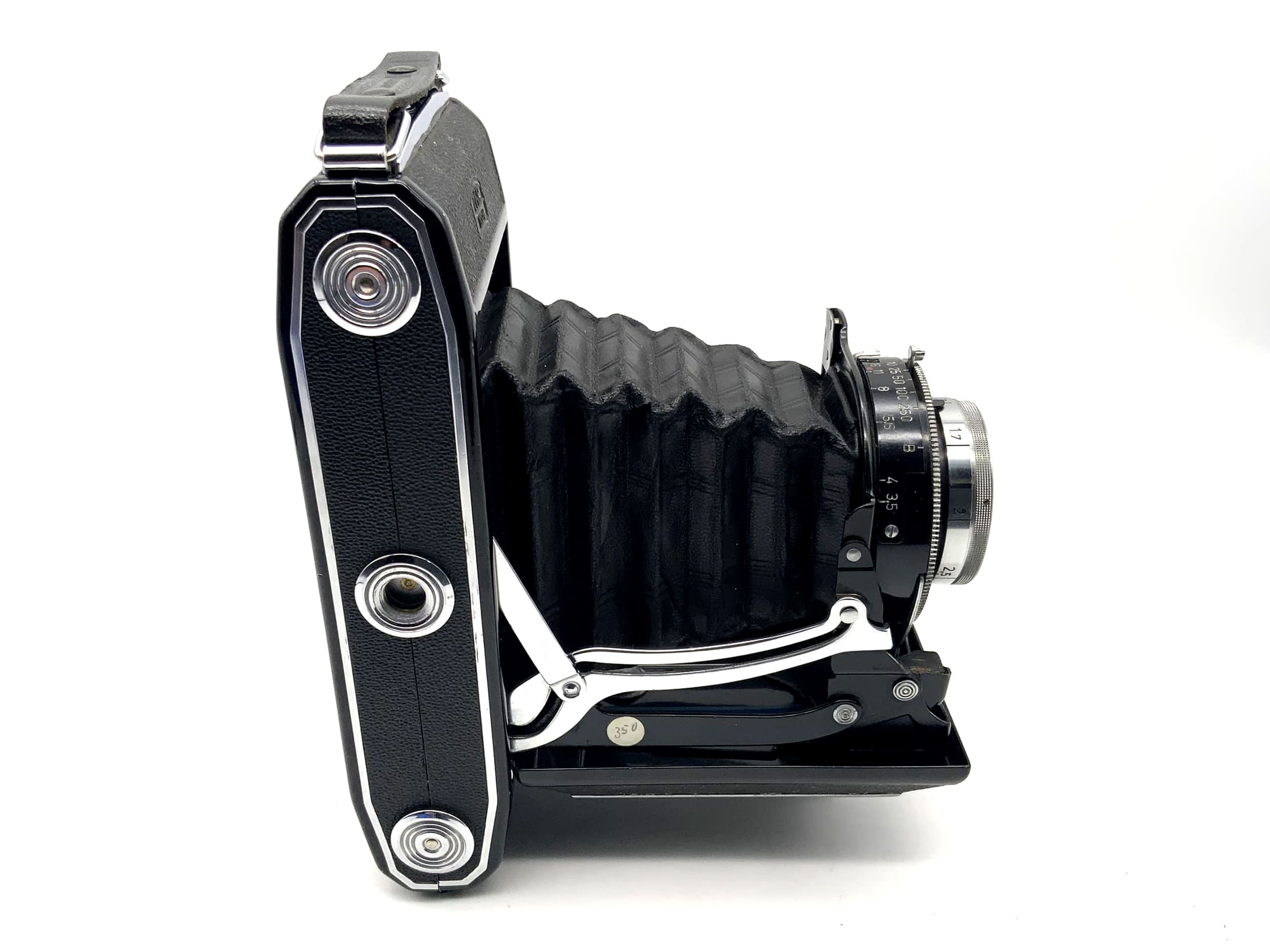 Appareil photo pliable Zeiss Ikon Ikonta 521/2 avec objectif Novar Anastigmat 1:3,5 105 mm Prontor-S