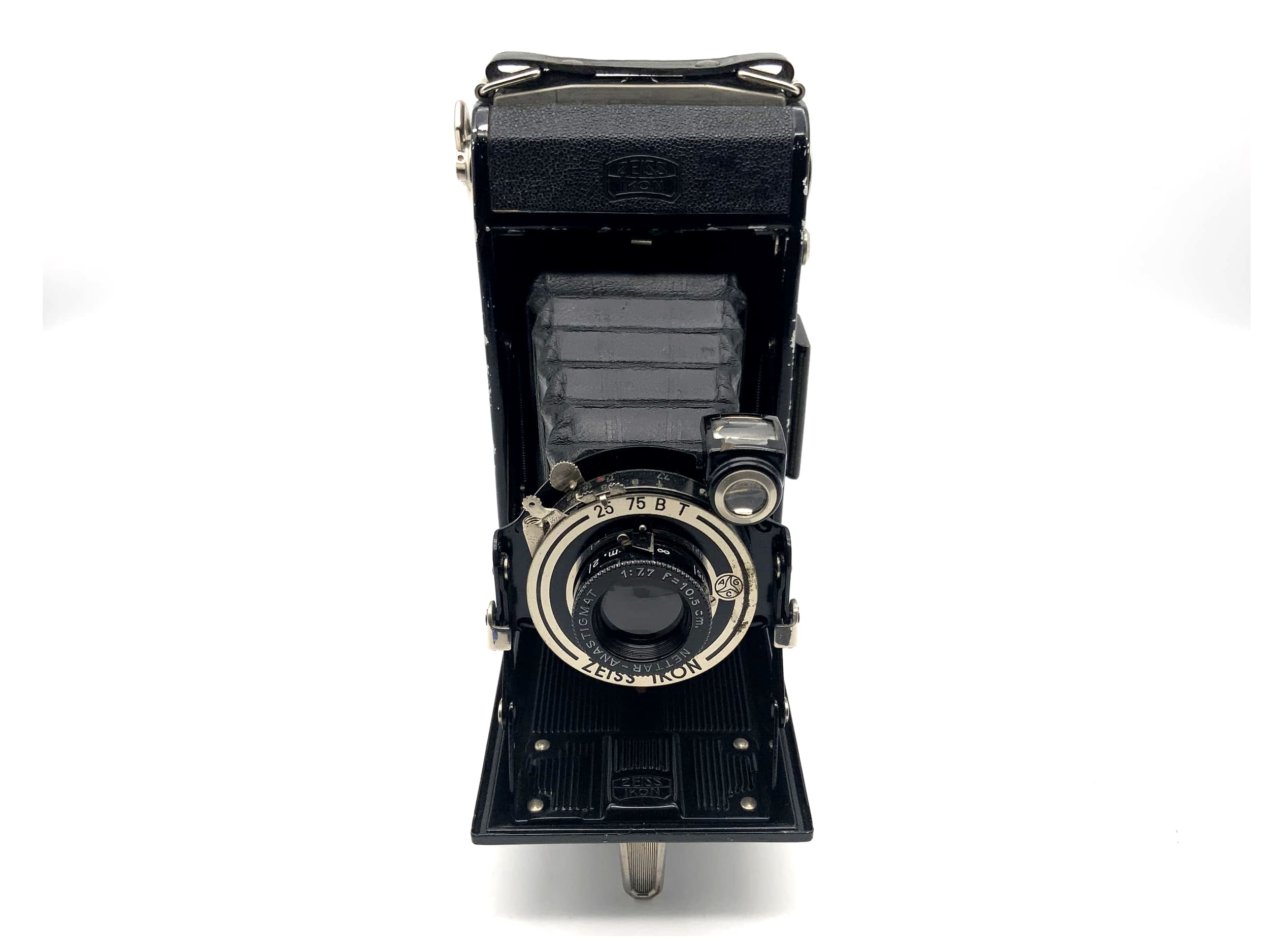 Appareil photo pliable Zeiss Ikon Bob 510/2 avec Nettar Anastigmat 1:7,7 10,5 cm 105 mm