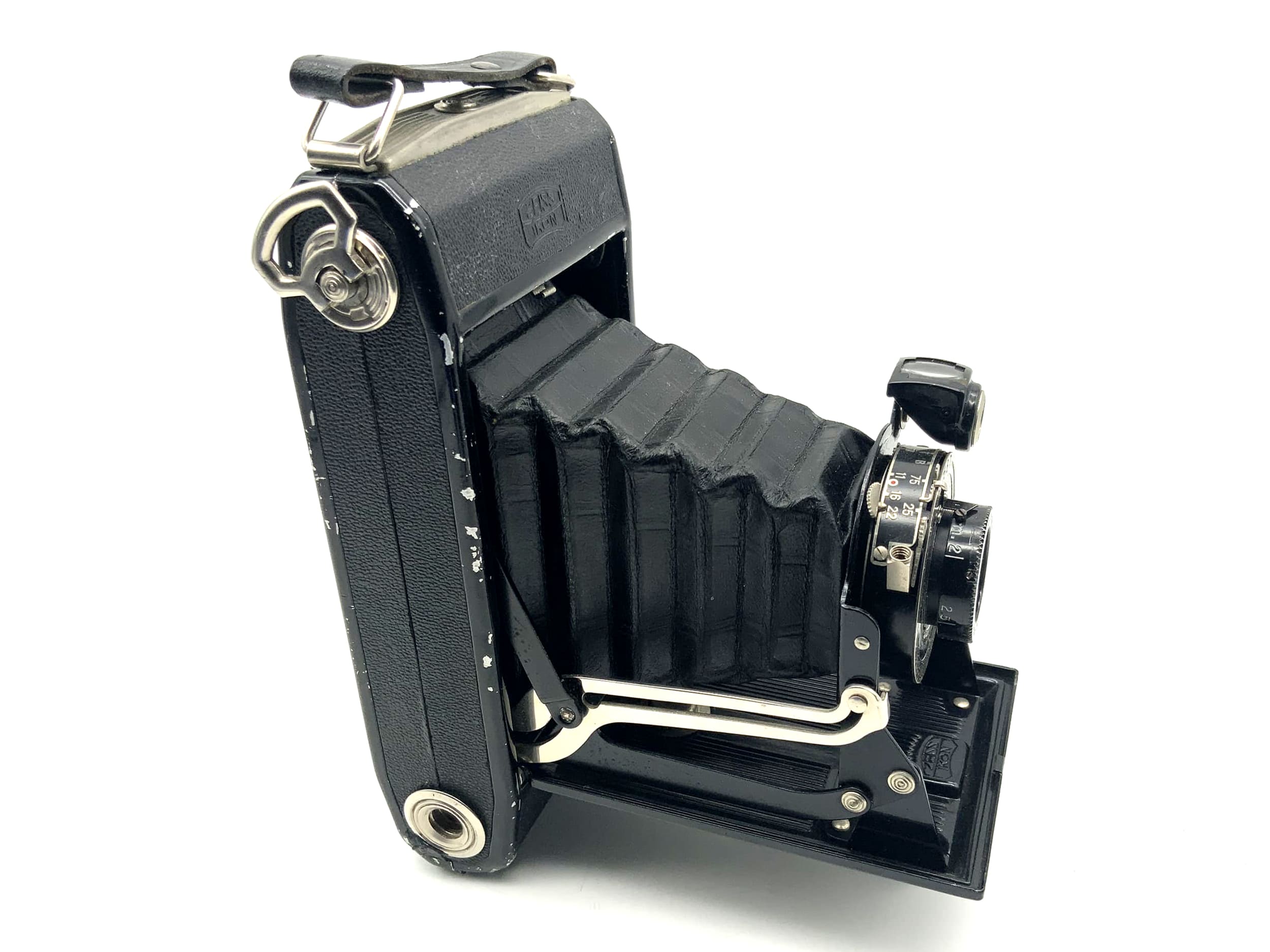 Appareil photo pliable Zeiss Ikon Bob 510/2 avec Nettar Anastigmat 1:7,7 10,5 cm 105 mm