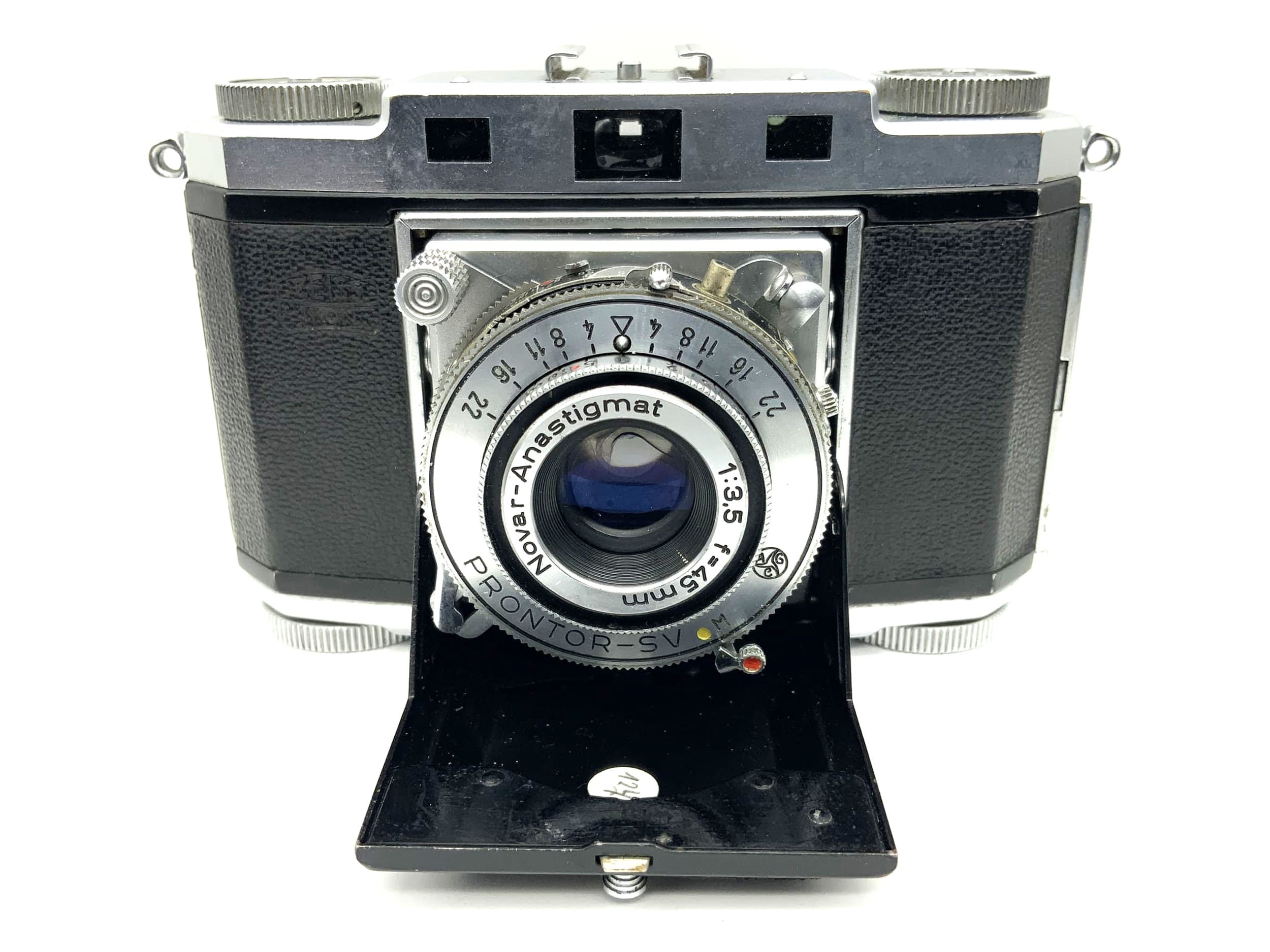 Appareil photo pliable Zeiss Ikon Contina 524/24 Novar-Anastigmat 1:3,5 45 mm Prontor-SV