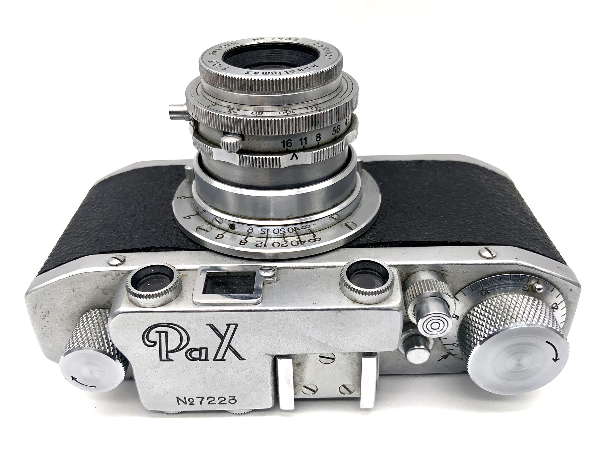 Yamato Pax I Sucherkamera mit Luminor 45mm 1:3.5 Kompaktkamera Analogkamera