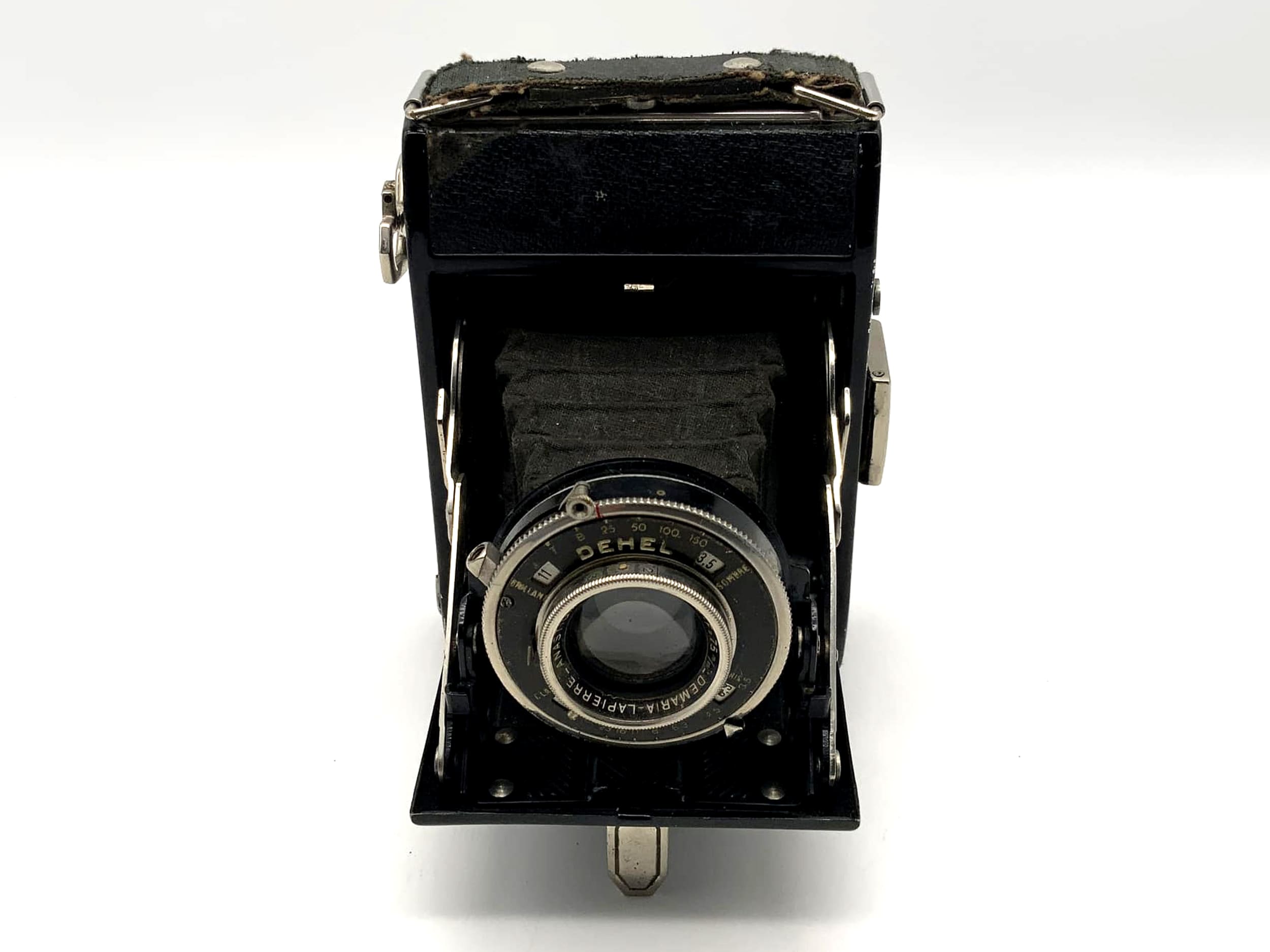 Appareil photo pliant Dehel Demaria avec Manar 1:3,5 75 mm