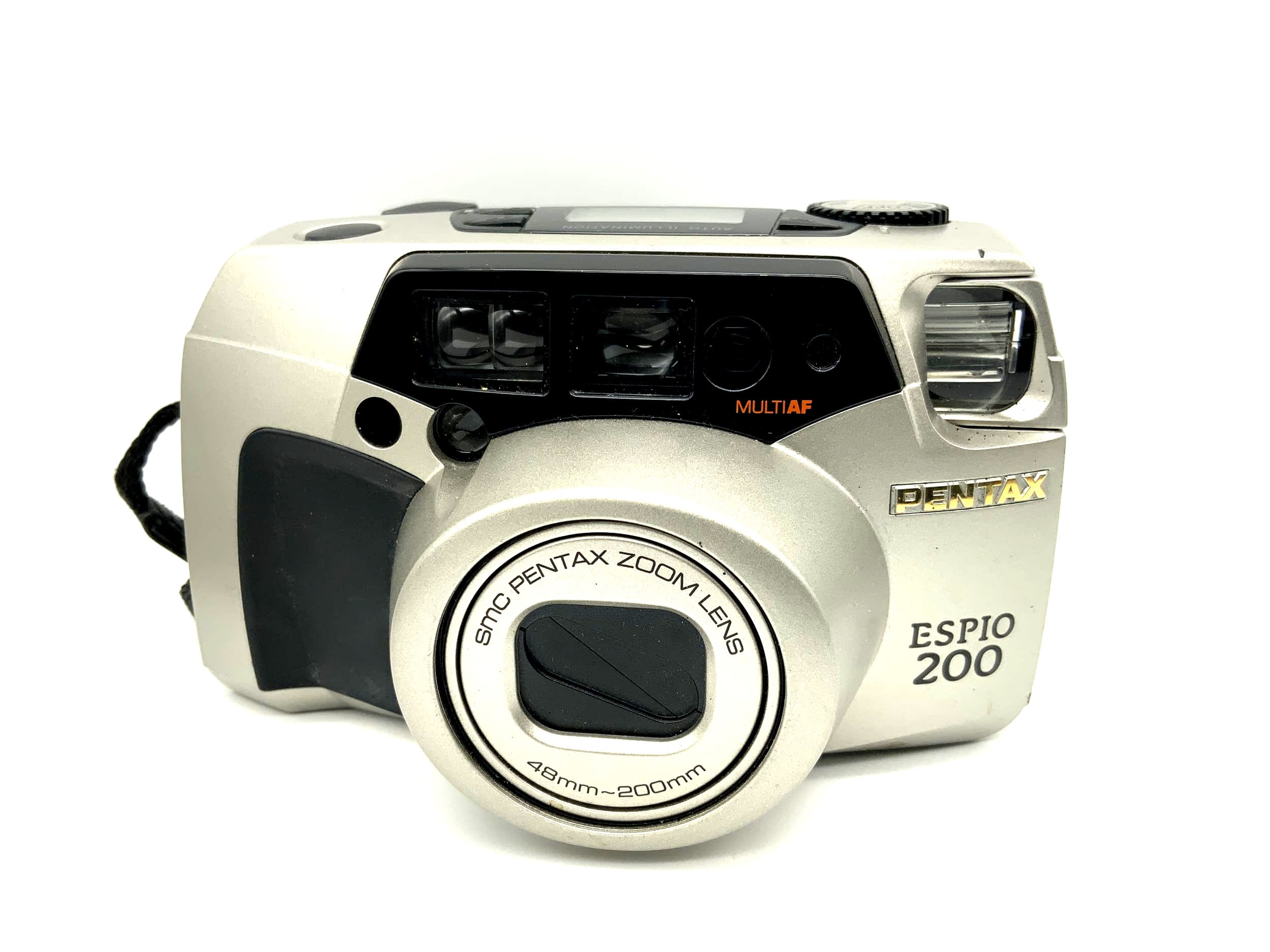 Pentax Espio 200 Point&Shoot mit 48-200mm Kompaktkamera Analogkamera 35mm