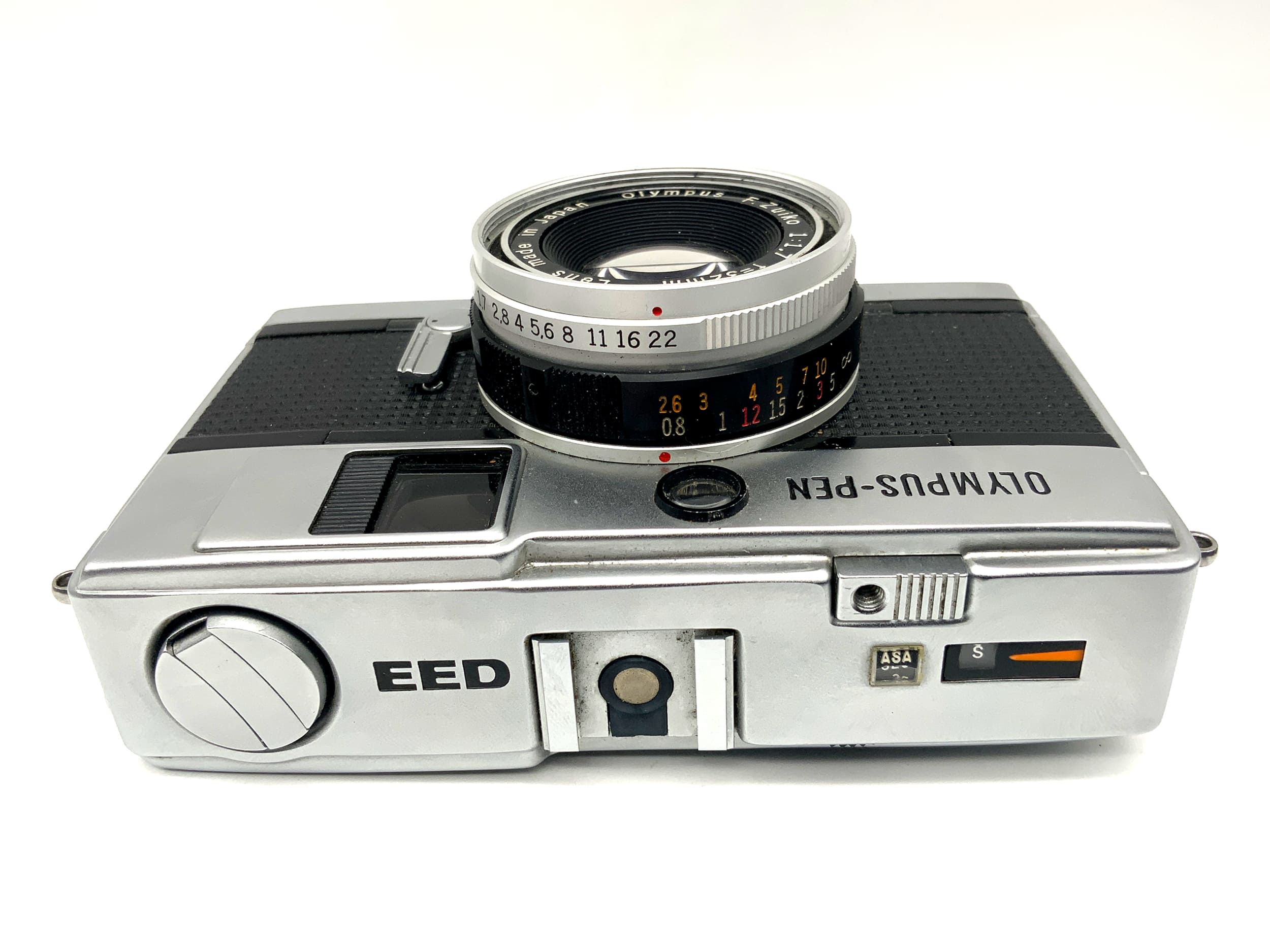 Olympus PEN EED Sucherkamera mit F.Zuiko 32mm 1:1.7 Halbformatkamera