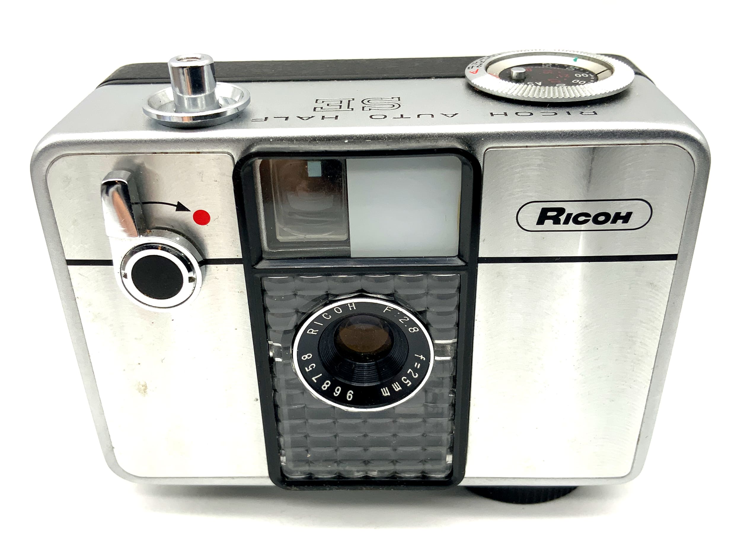 Ricoh SE Sucherkamera mit 25mm 1:2.8 Halbformatkamera Kompaktkamera Analogkamera