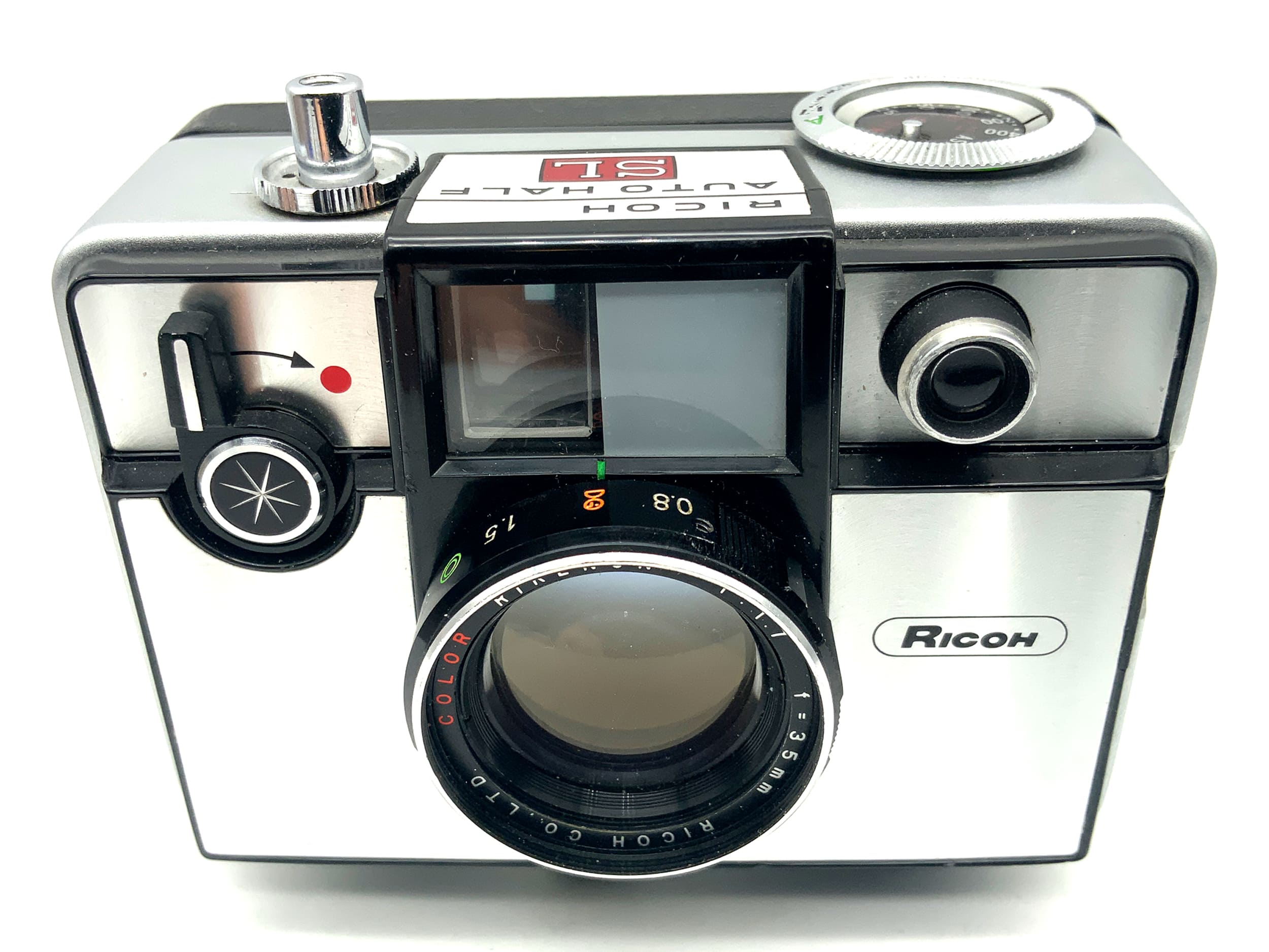 Ricoh Auto Half SL Sucherkamera mit Color Rikenon 35mm 1:1.7 Halbformatkamera