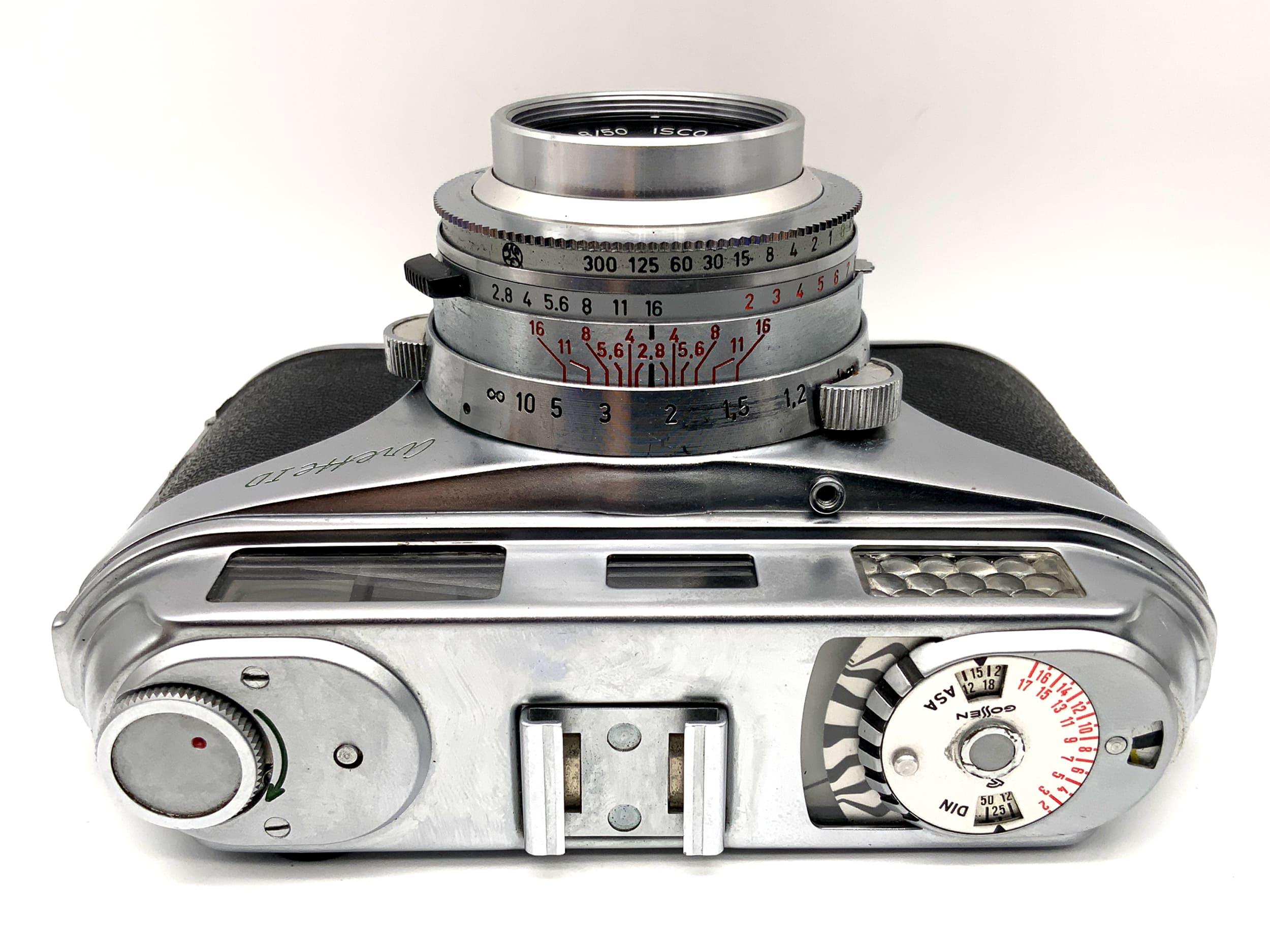 Appareil photo télémétrique AkA Arette ID avec Color-Isconar 1:2.8/50 Prontor-SVS