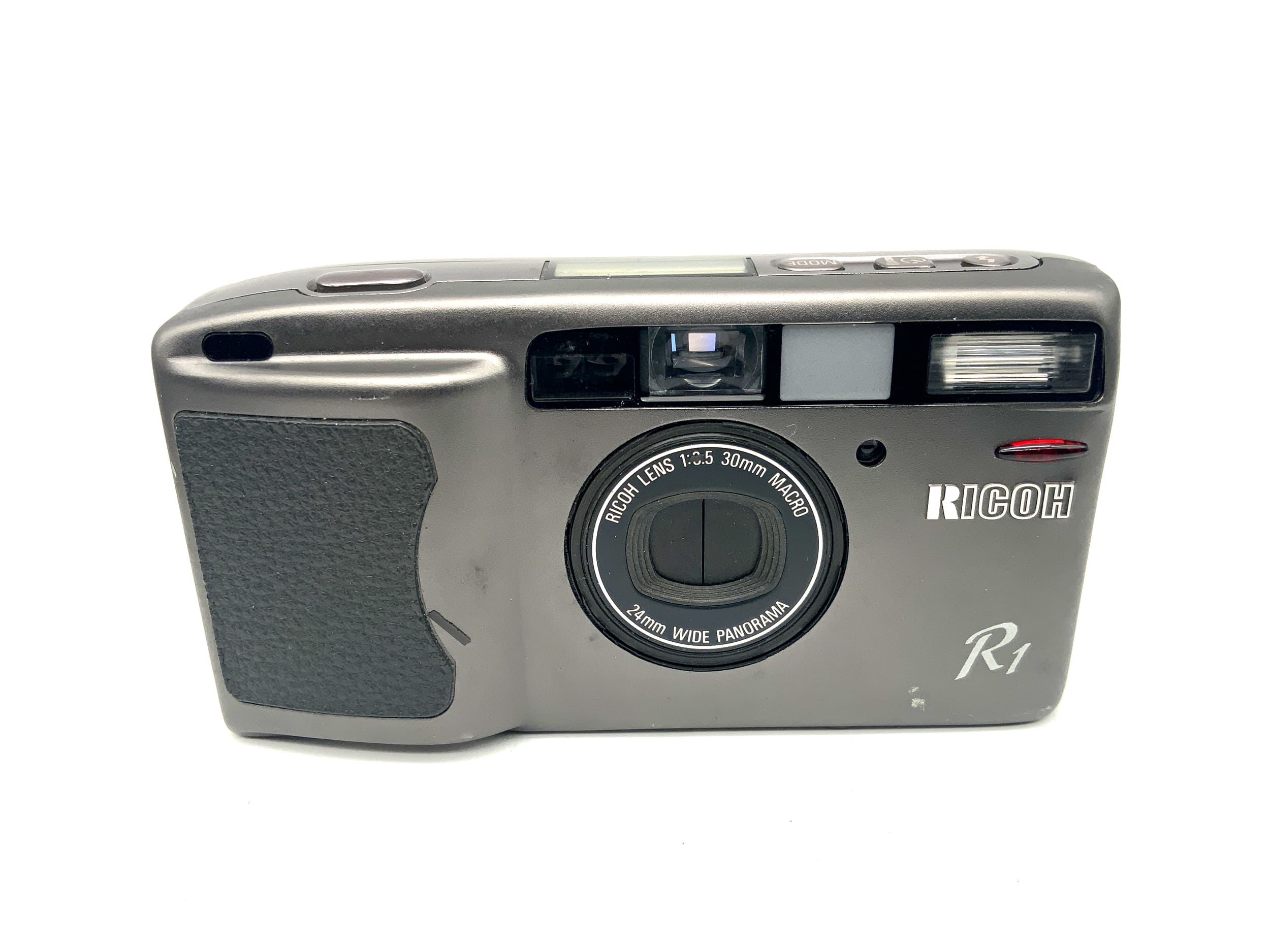 Ricoh R1 Point&Shoot mit 30mm 1:3.5 Macro/24mm Wide Panorama Analogkamera