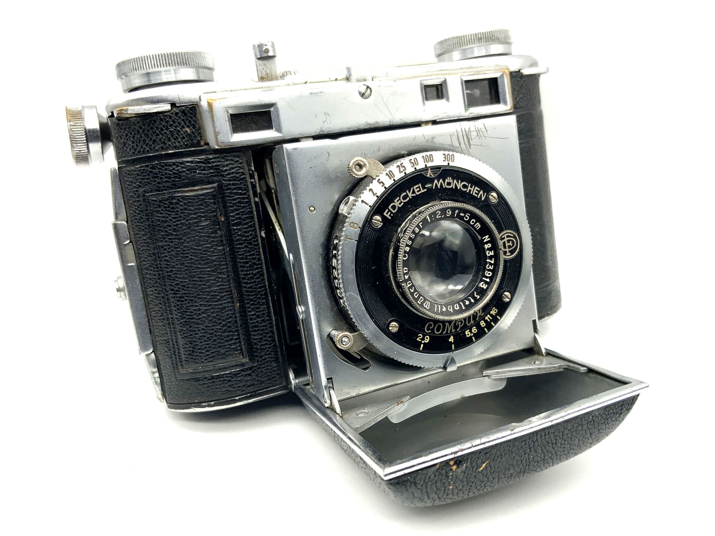 Appareil photo télémétrique Certo Super Dollina avec appareil photo pliable Cassar 1:2,9 f = 5 cm Compur