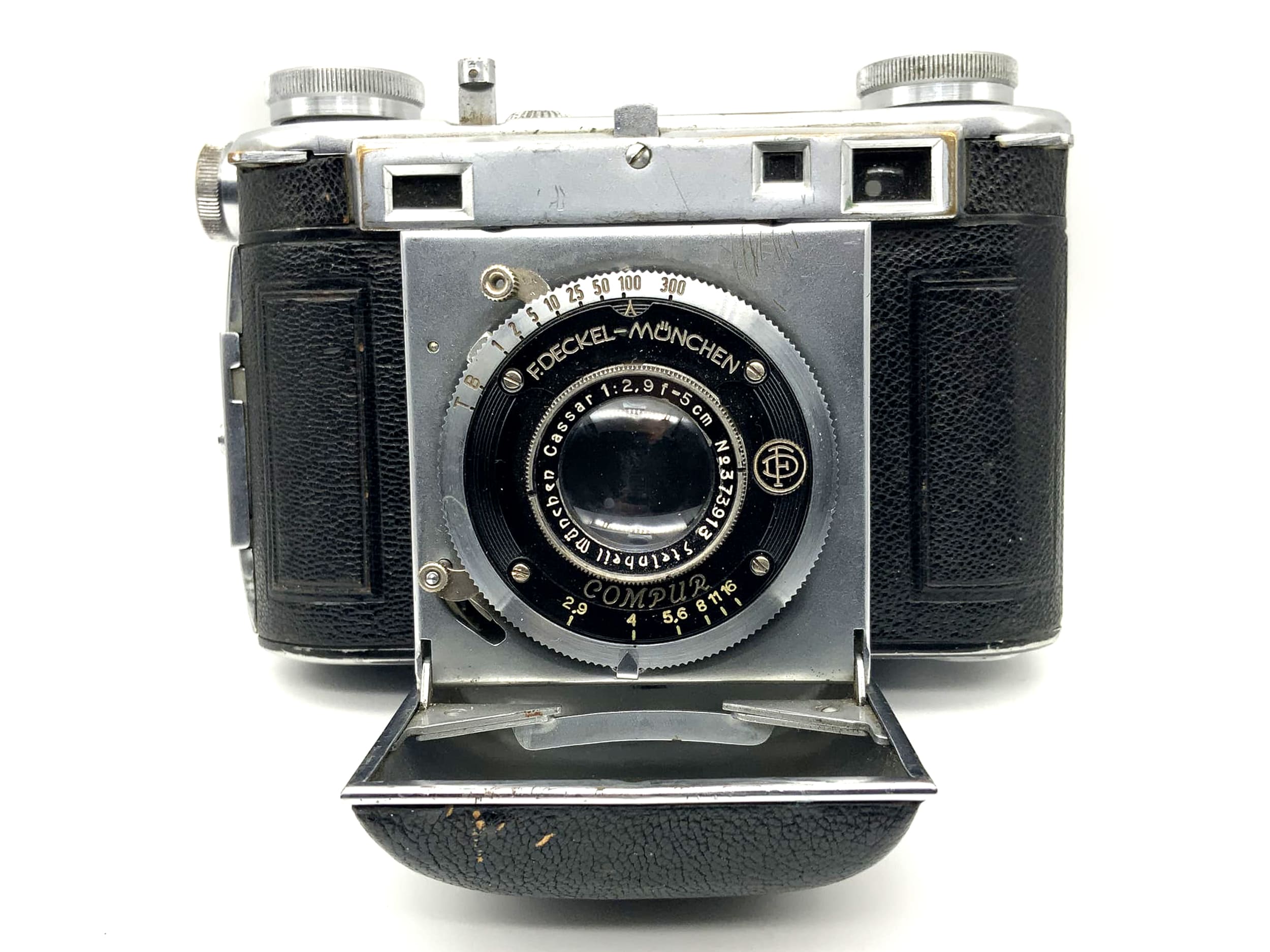 Appareil photo télémétrique Certo Super Dollina avec appareil photo pliable Cassar 1:2,9 f = 5 cm Compur