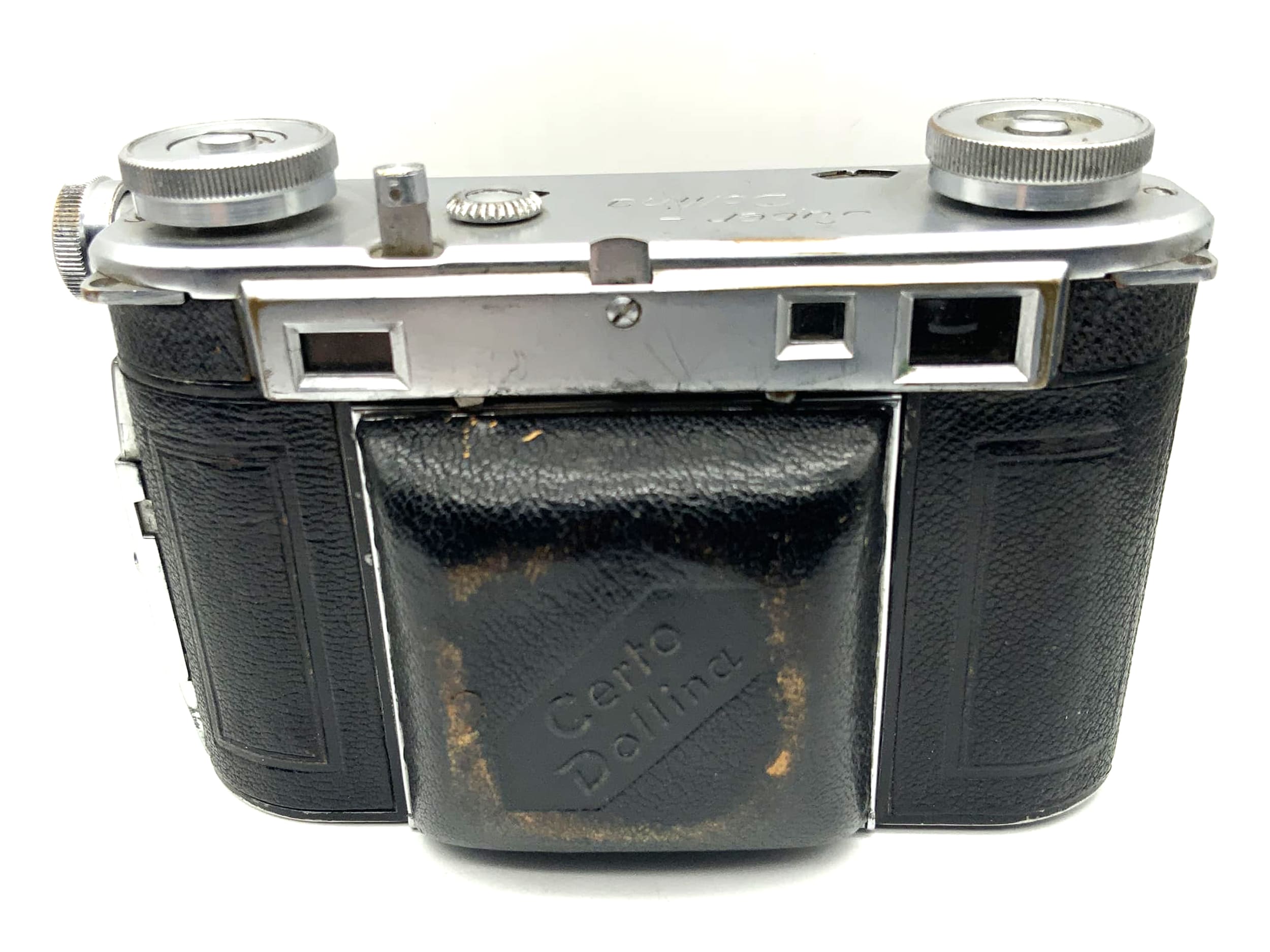 Appareil photo télémétrique Certo Super Dollina avec appareil photo pliable Cassar 1:2,9 f = 5 cm Compur