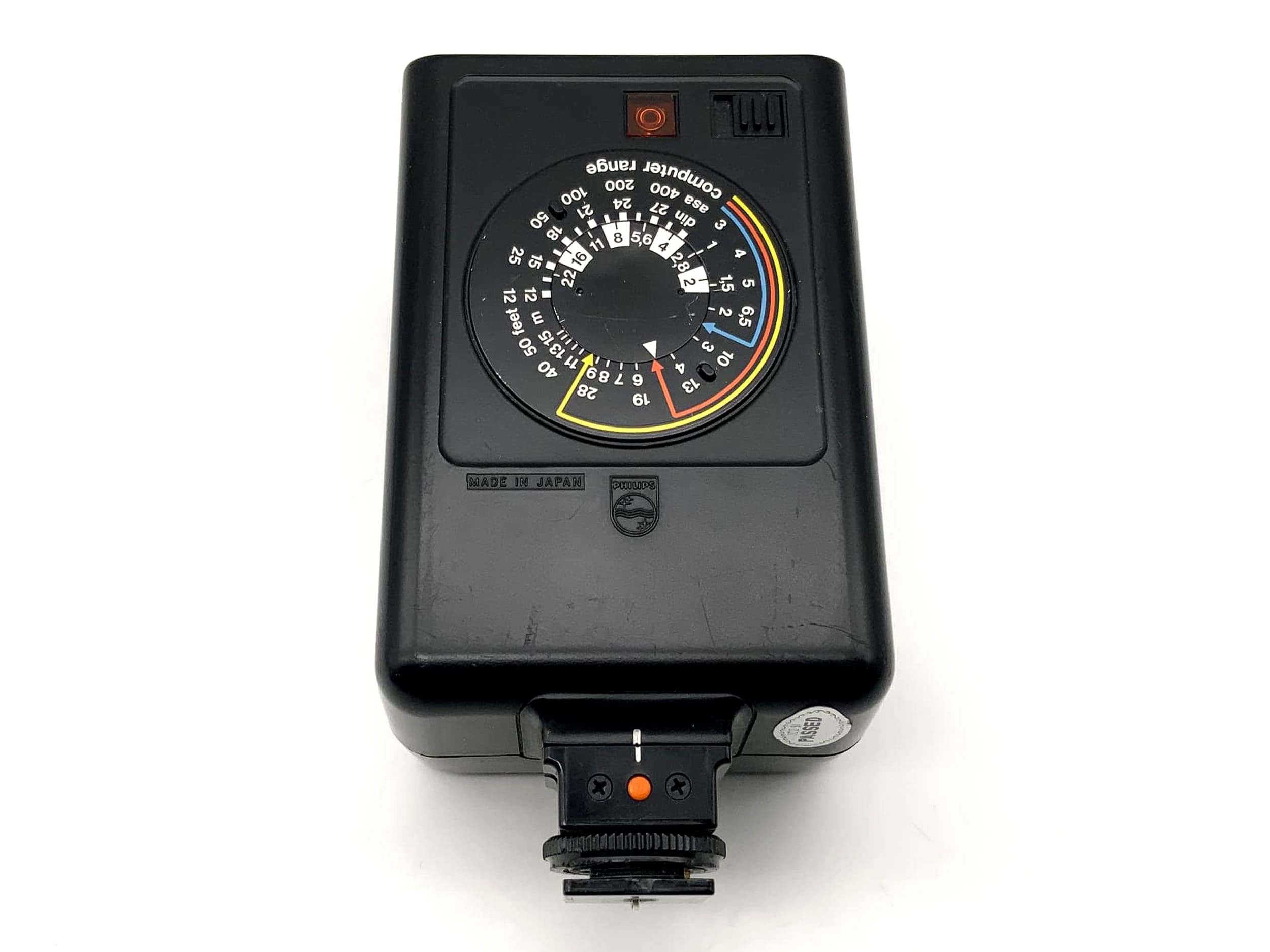 Philips flash 38CT Blitzgerät Mittelkontakt Kamera Blitz Aufsteckblitz Flash