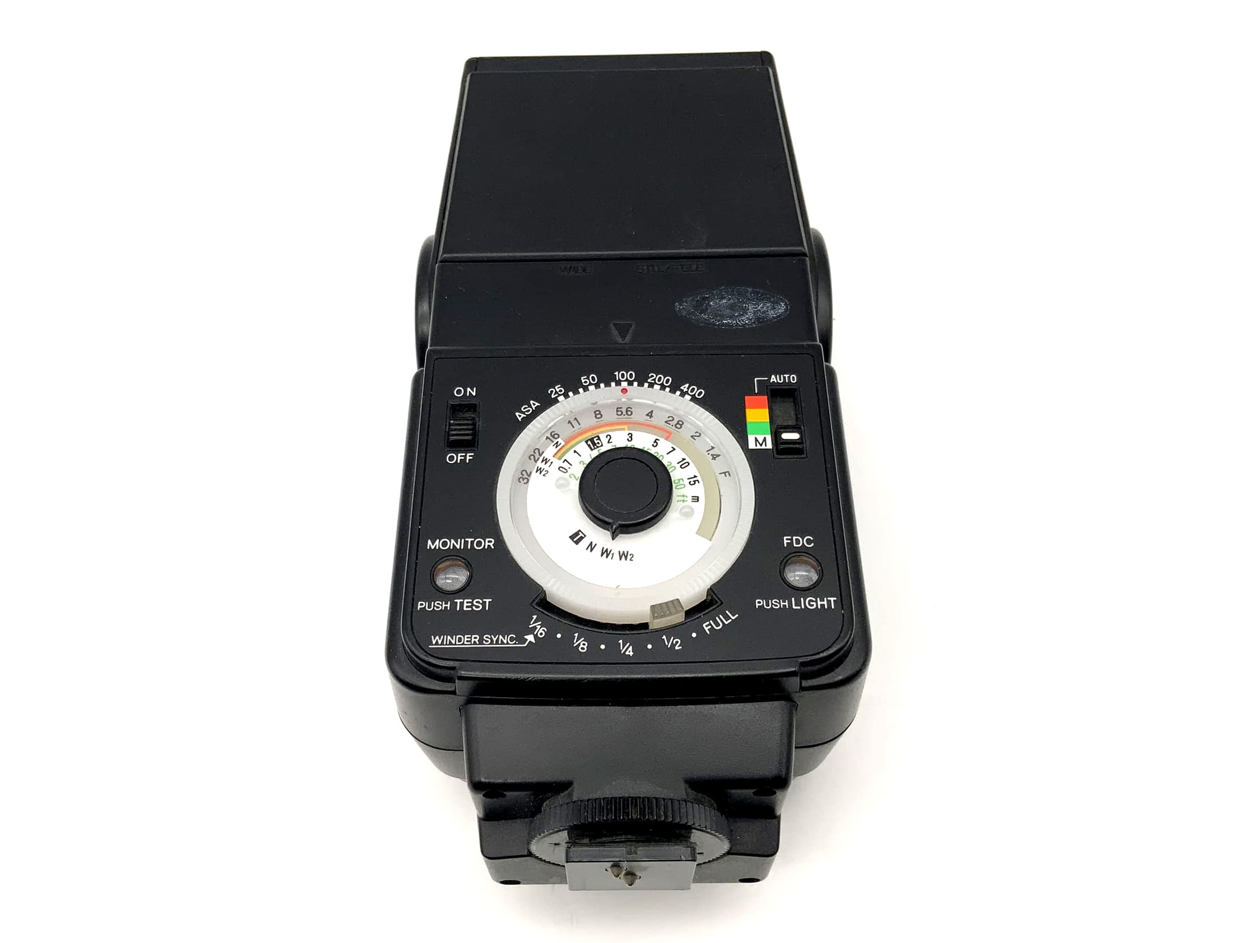 Minolta Auto 320X Blitzgerät Kamera Blitz Aufsteckblitz Flash Licht