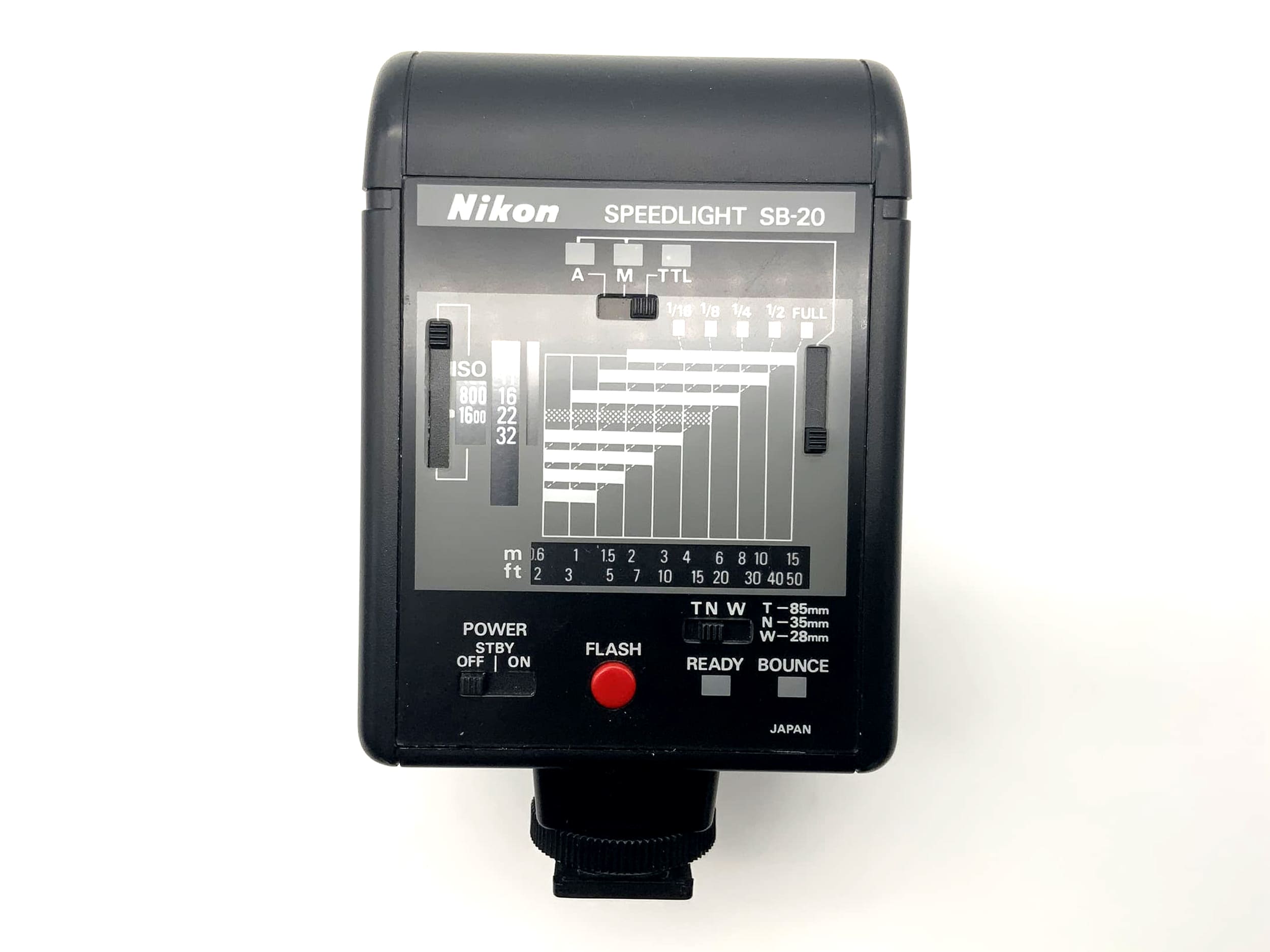 Nikon Speedlight SB-20 Kamera Blitz Blitzgerät Elektronenblitzgerät Flash OVP