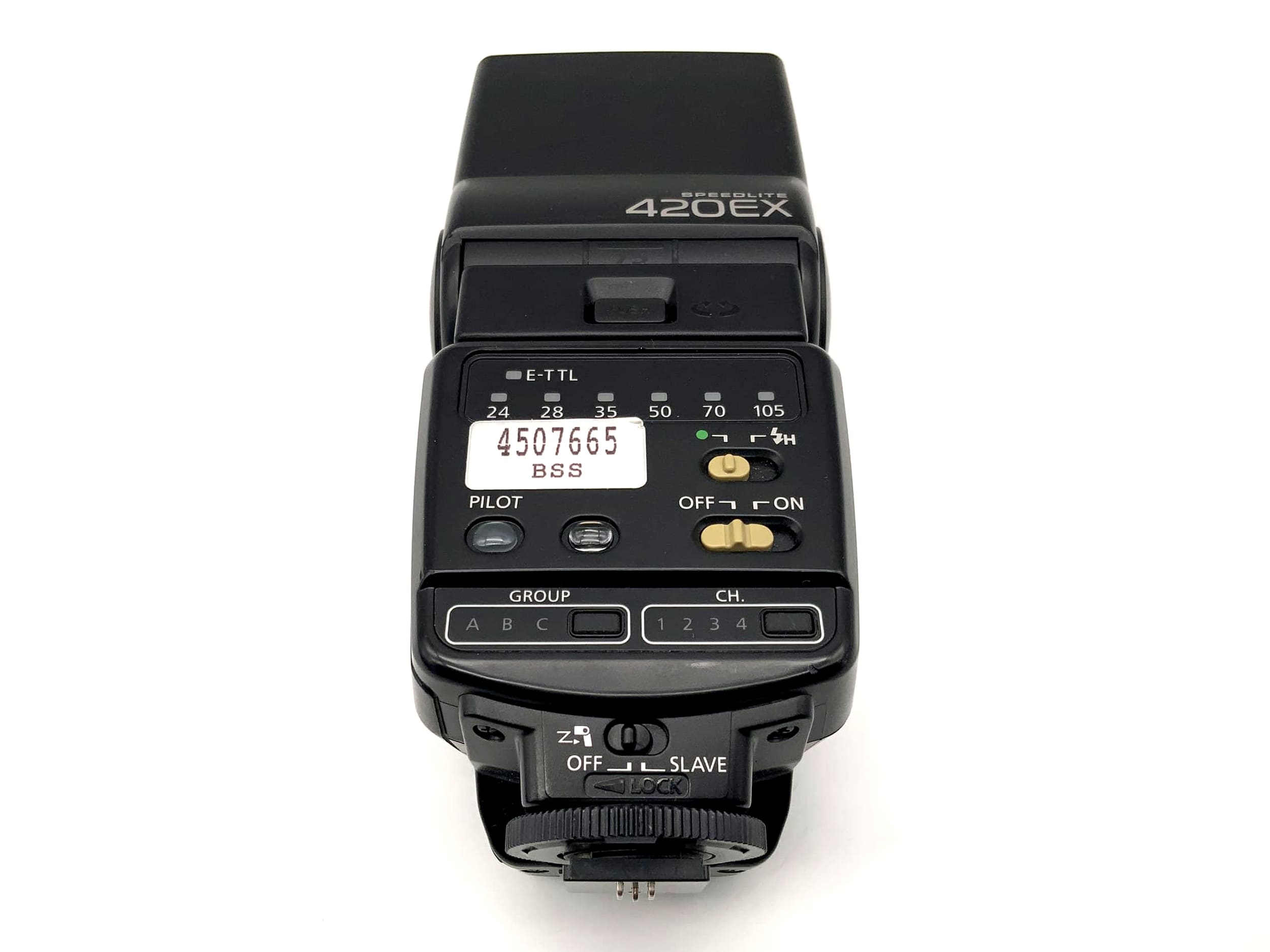 Canon Speedlite 420EX flash unit camera flash attachable flash light