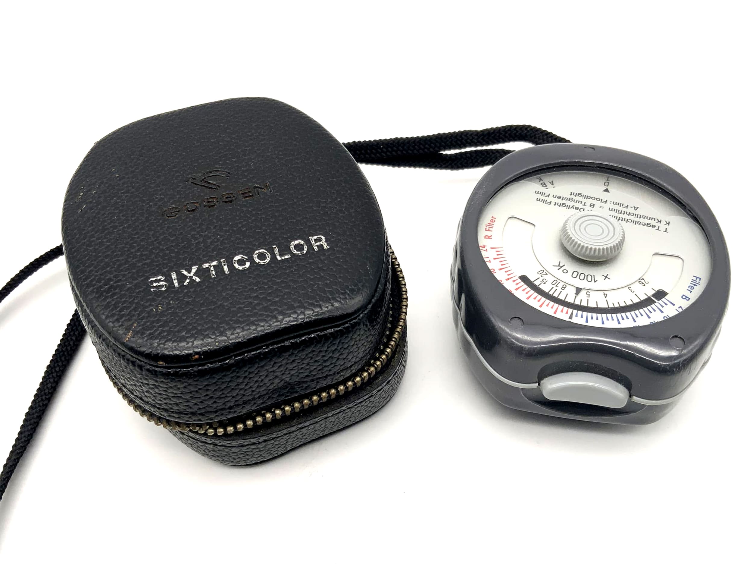 Appareil de mesure de la température de couleur Gossen Sixticolor avec sac Colorimètre