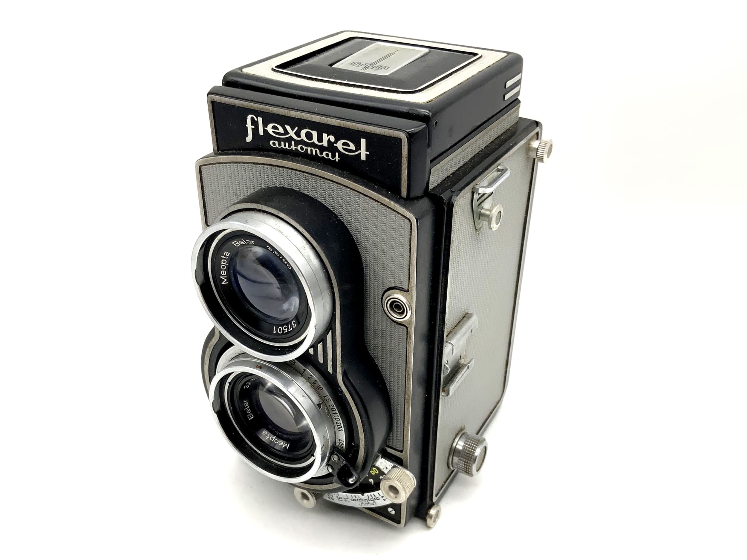 Meopta Flexaret Automat IV TLR with Belar 1:3.5/80 Metax medium format 6x6