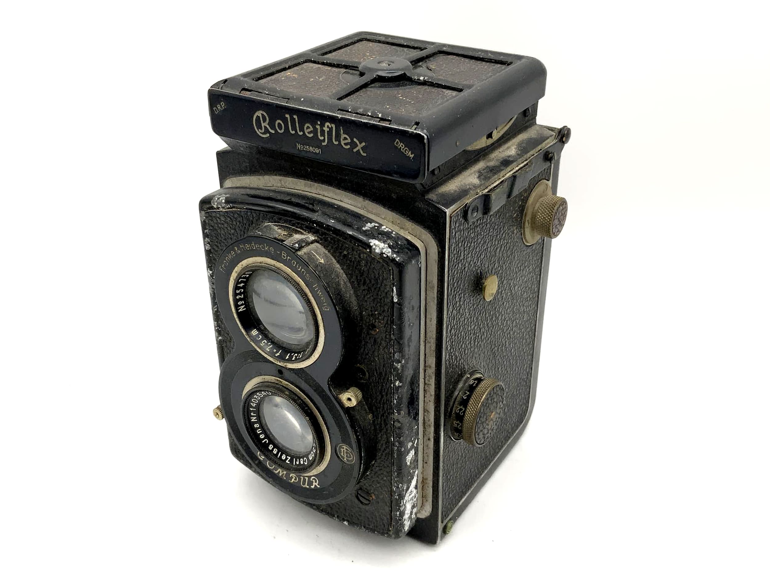 Rollei Rolleiflex Standard TLR avec Carl Zeiss Tessar 1:3,8 f=7,5cm 6x6