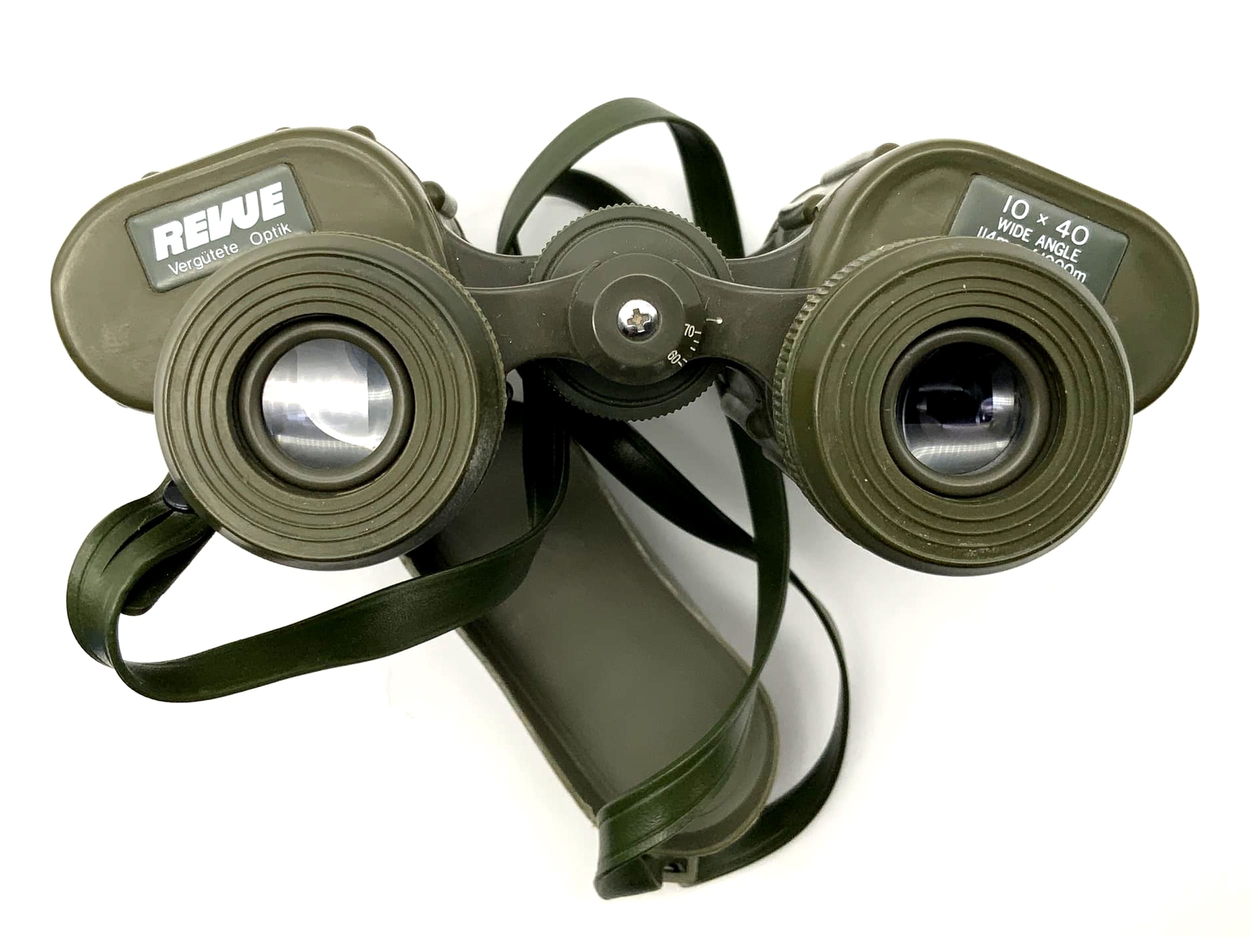 Revue 4280 Fernglas 10x40 Jagdglas vergütete Optik Wide Angle 114m auf 1000m