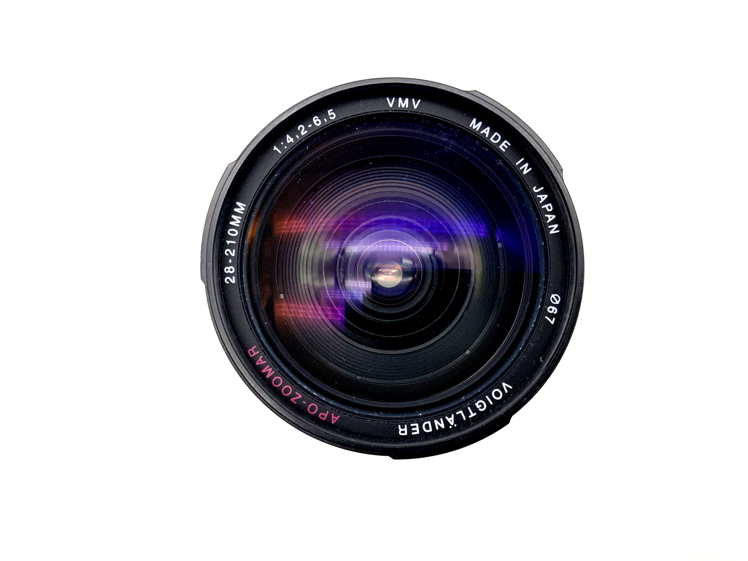 Voigtländer 28-210mm 1:4.2-6.5 Objektiv APO-Zoomar VMV Kamera Lens (Canon EF)