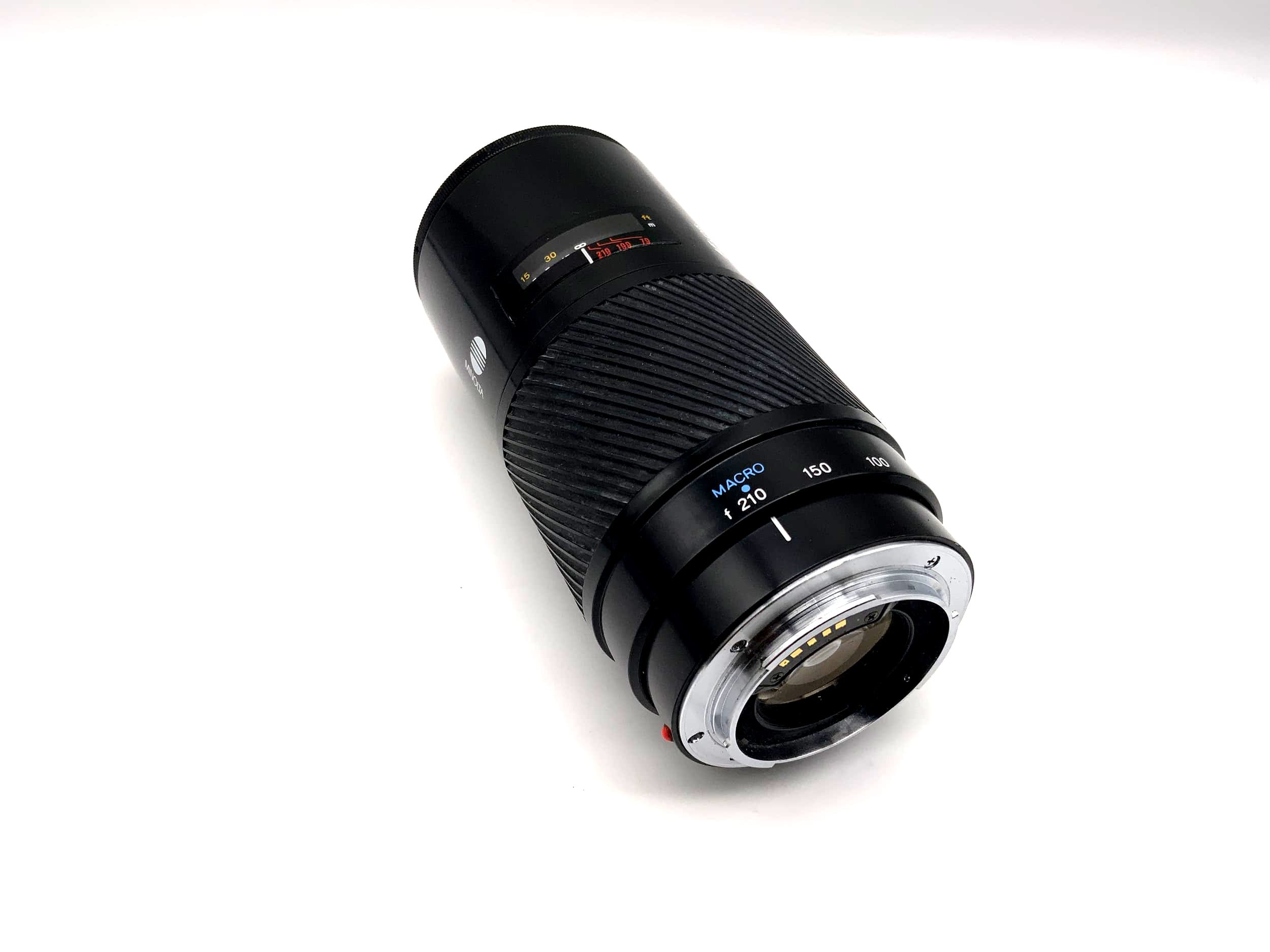 Objectif Minolta 70-210 mm 1:4 pour appareil photo Sony A (Minolta AF)