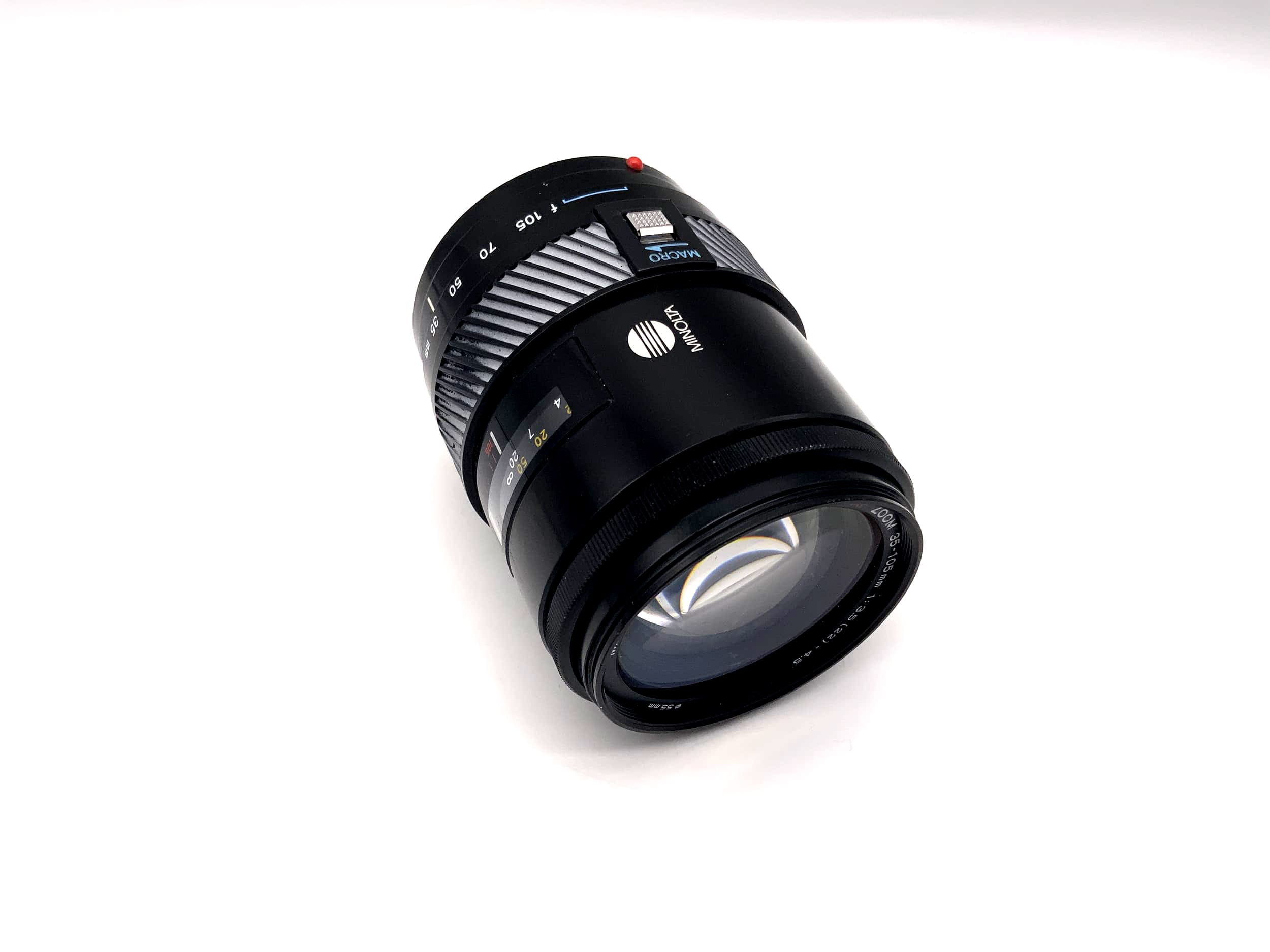 Objectif Minolta 35-105 mm 1:3,5-4,5 Objectif d'appareil photo Maxxum Sony A (Minolta AF)