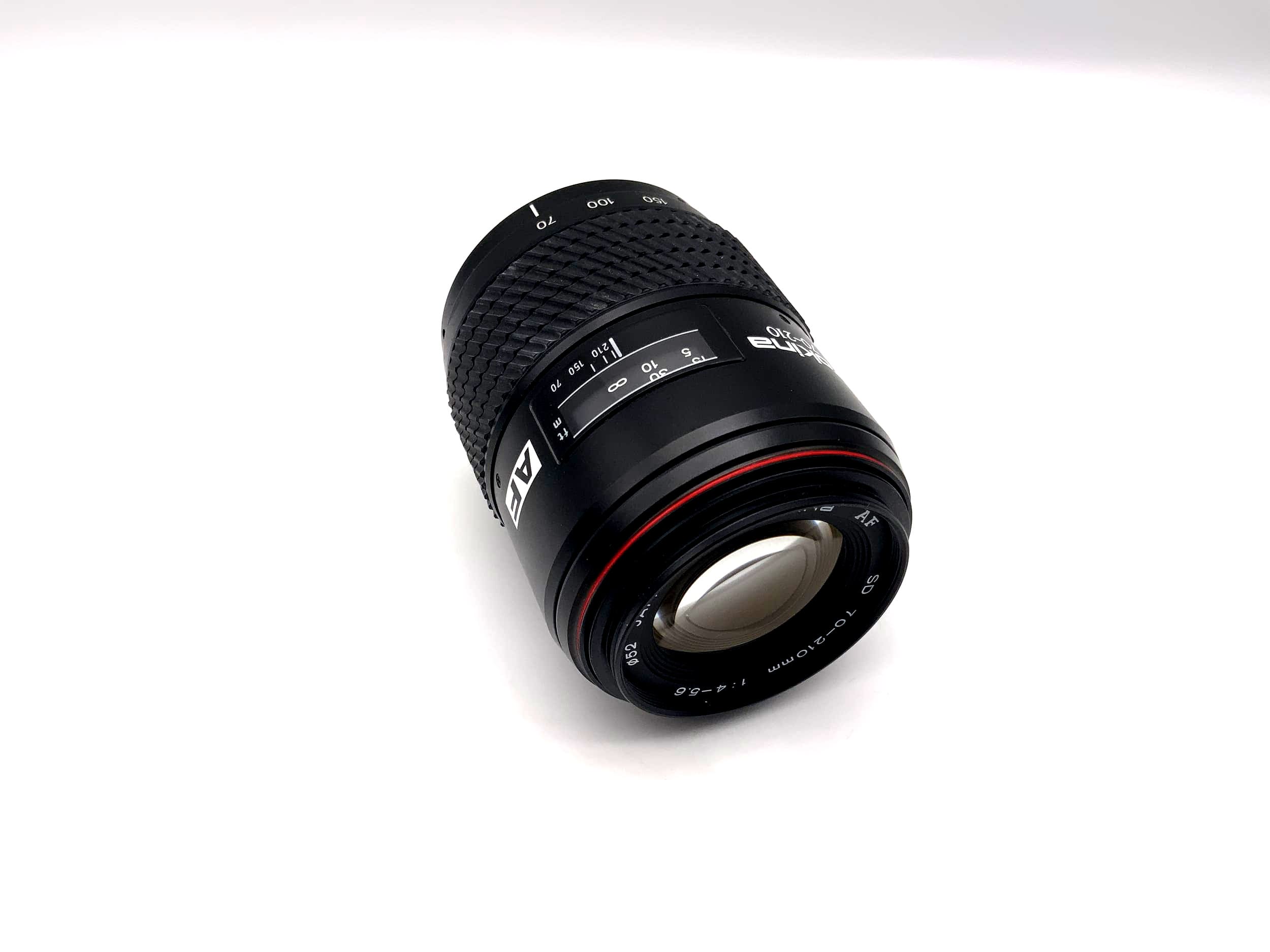 Objectif Tokina 70-210 mm 1:4-5,6 pour appareil photo Sony A (Minolta AF)