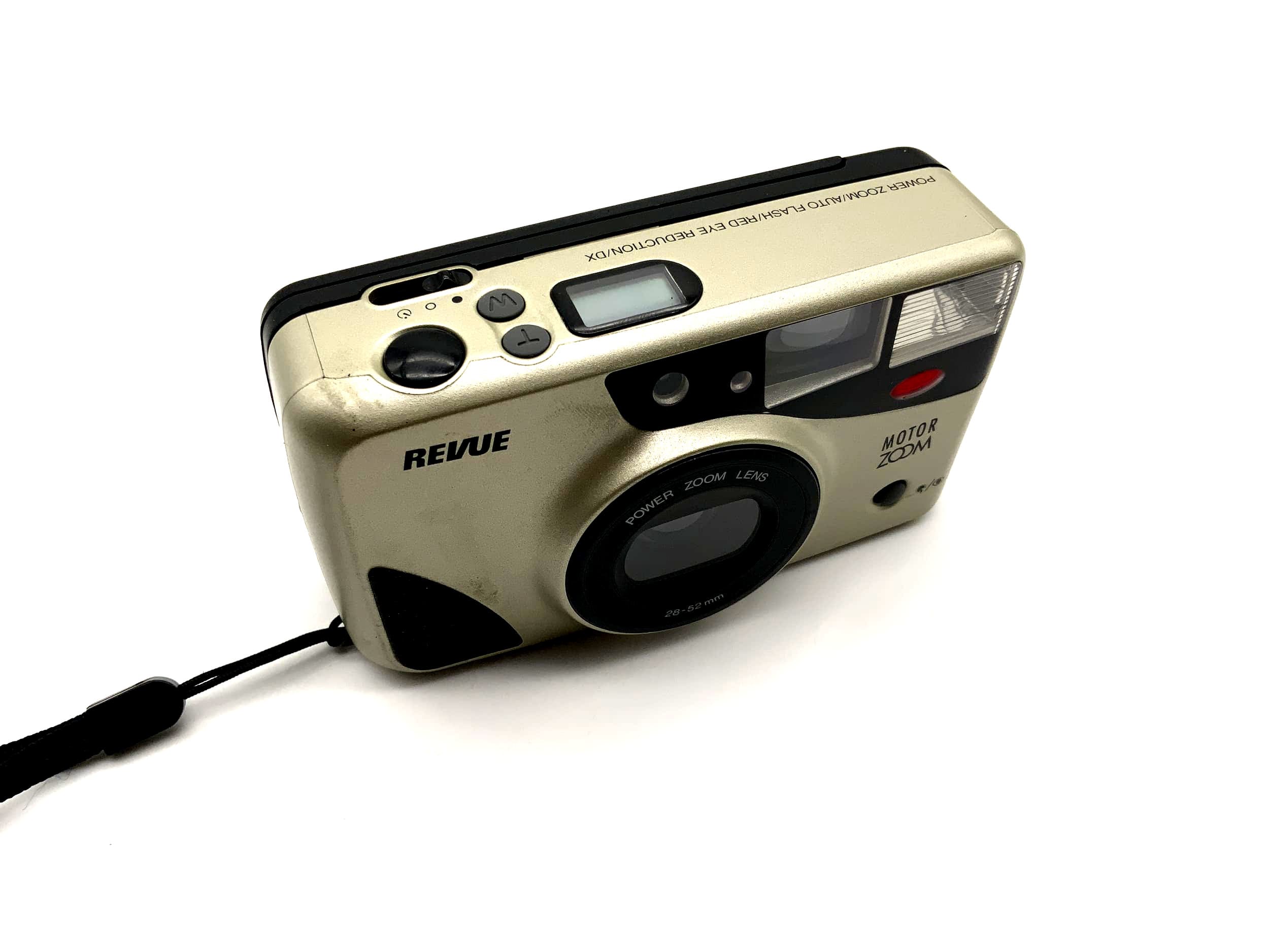 Revue Motor Zoom appareil photo compact Point&Shoot Camera 35mm