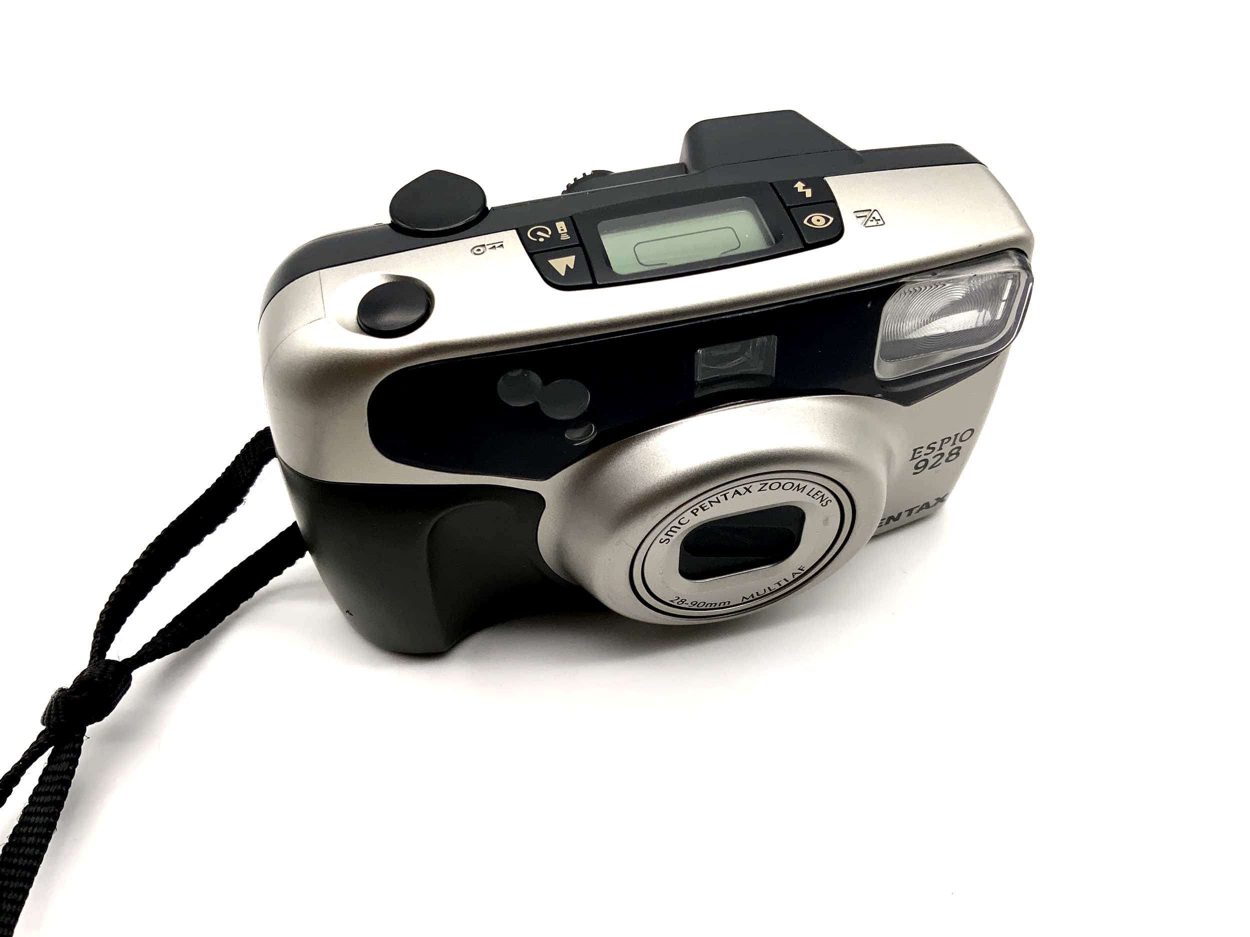 Pentax Espio 928 Kompaktkamera Point&Shoot Camera 35mm silber