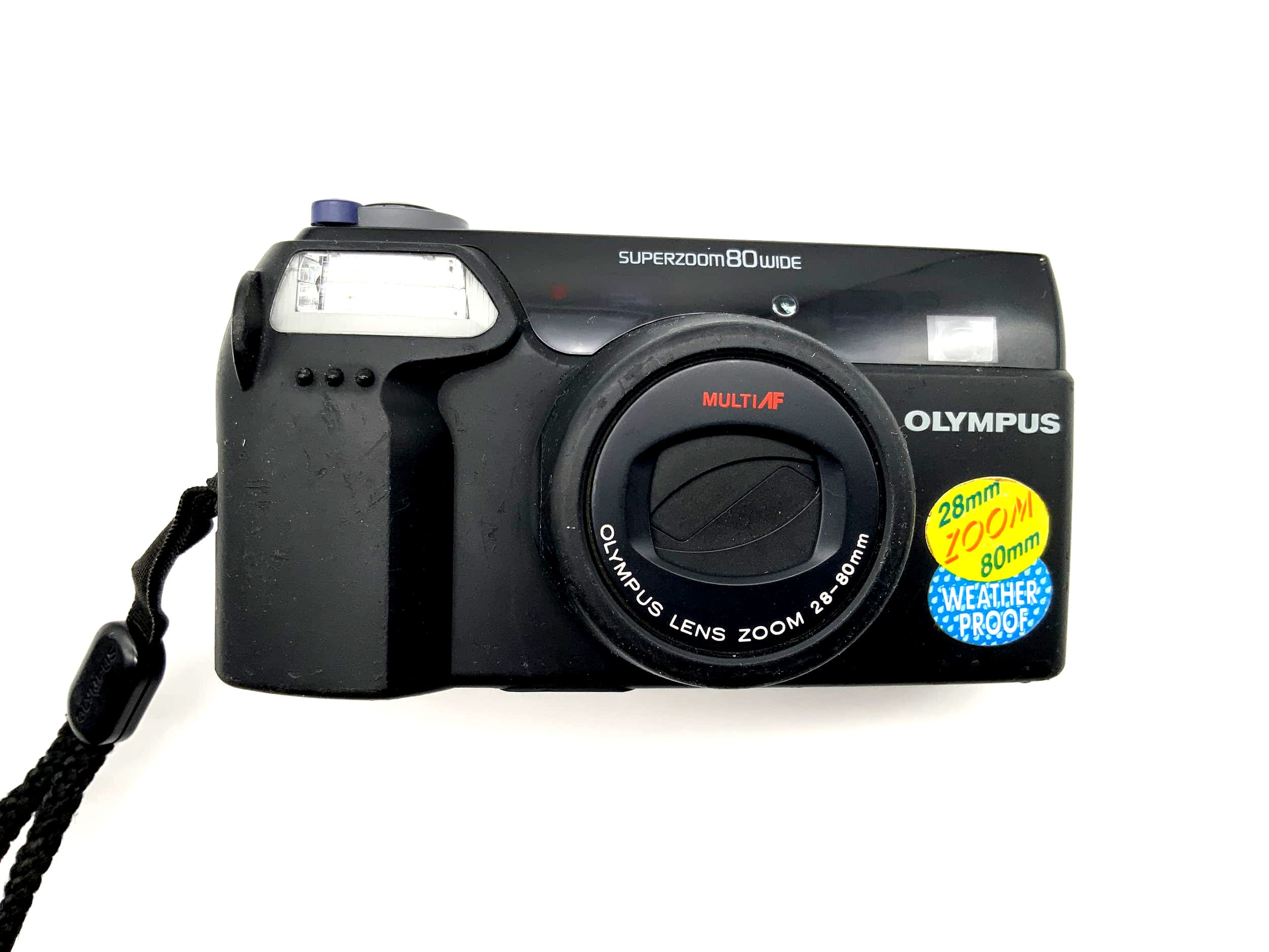 Appareil photo compact Olympus Superzoom 80 grand angle Point&Shoot Camera 35 mm Multi AF
