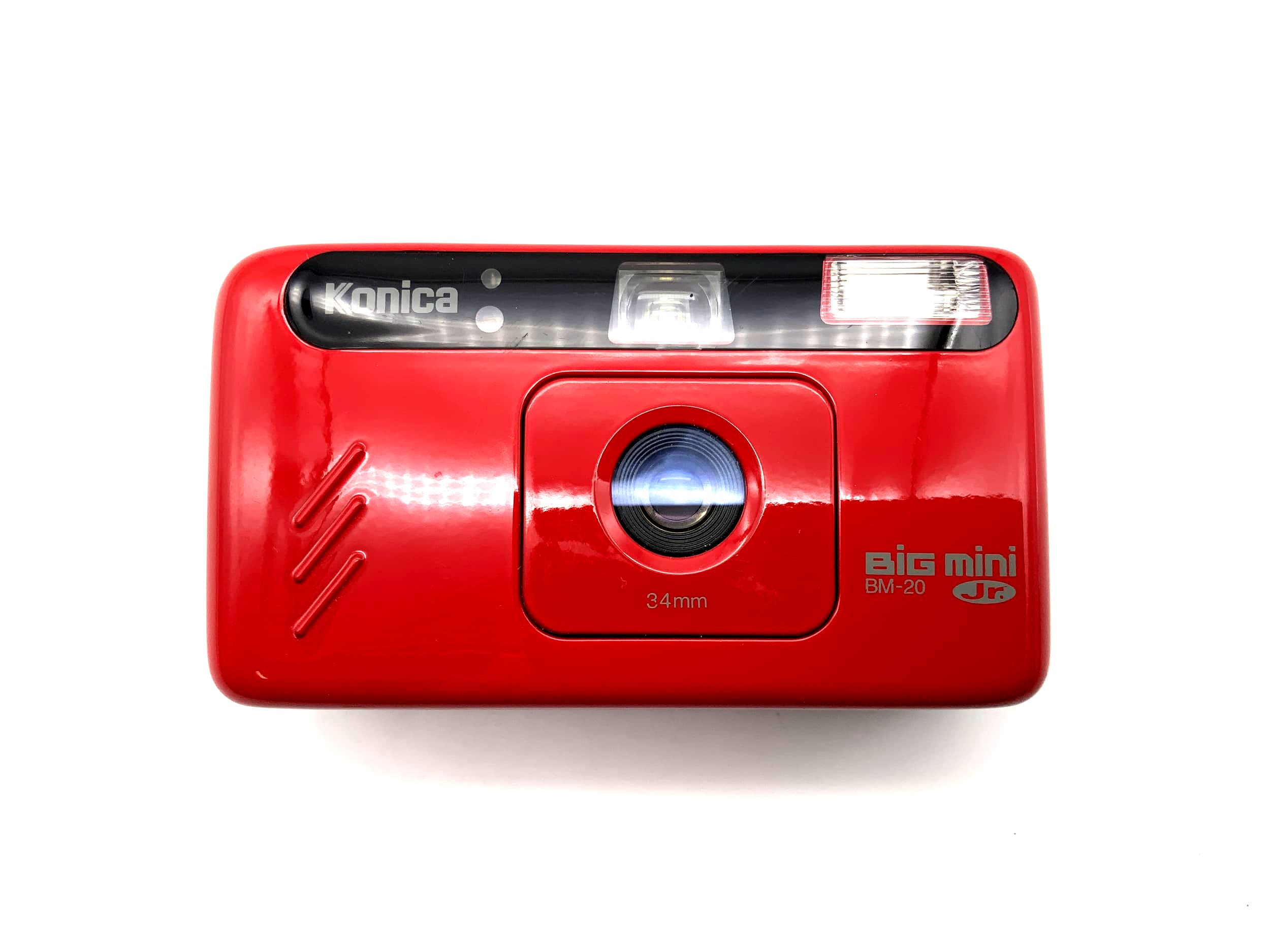 Konica Big Mini Compact Camera Point&Shoot Camera 35mm BM-20 Jr.rouge