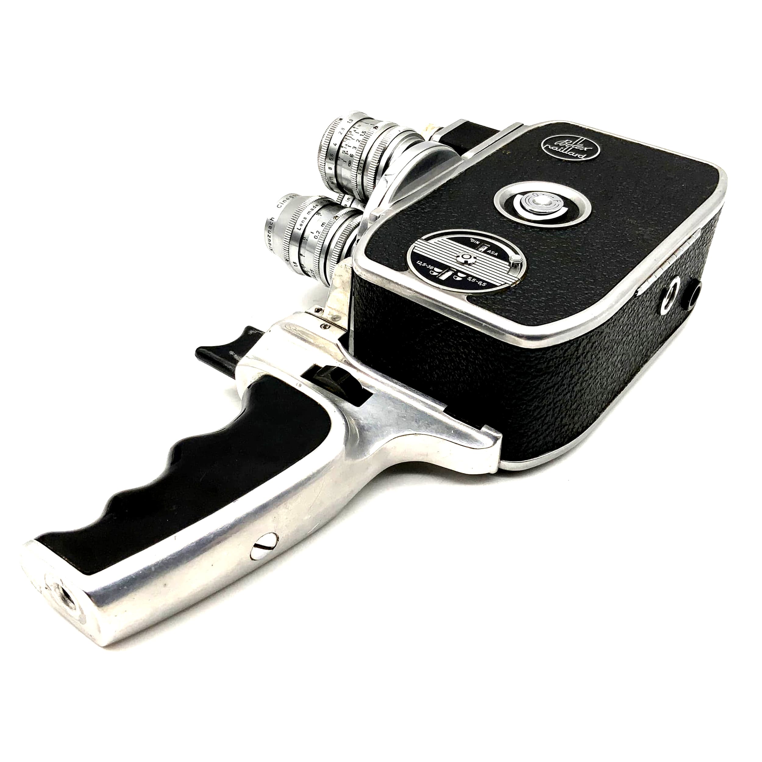 Caméra argentique Bolex D8L Paillard avec caméra Xenar, Xenoplan, Cinegon Super 8