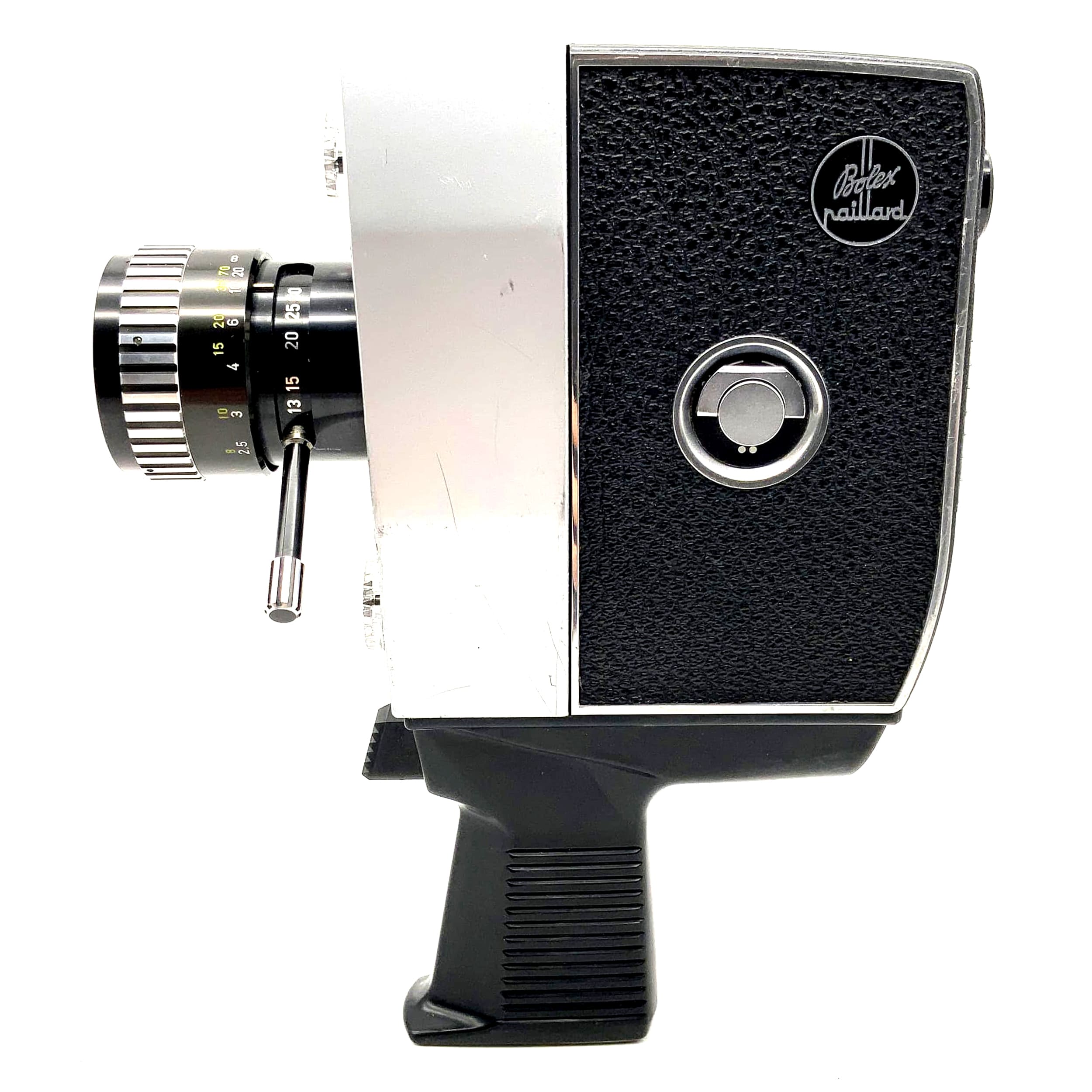 Bolex S1 film camera with Variogon 1:1.8 f=9-30mm Super 8 camera movie camera