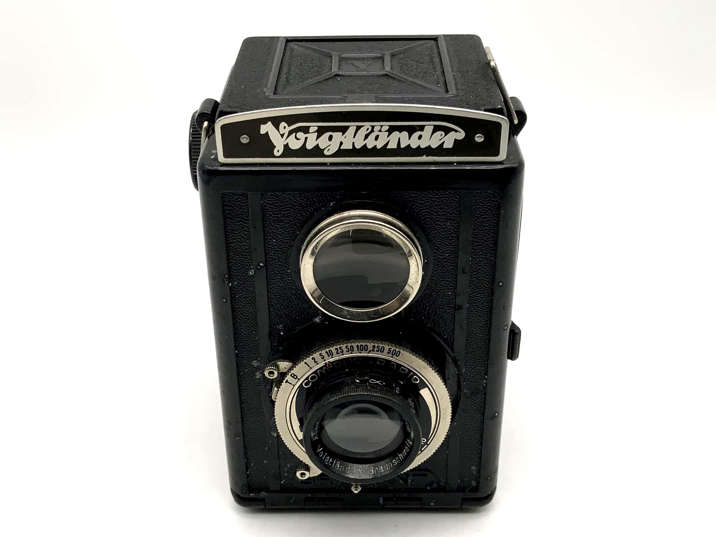 Voigtländer Brillant TLR avec Anastigmat Voigtar 1:7.7 F=7.5cm Compur-Rapid