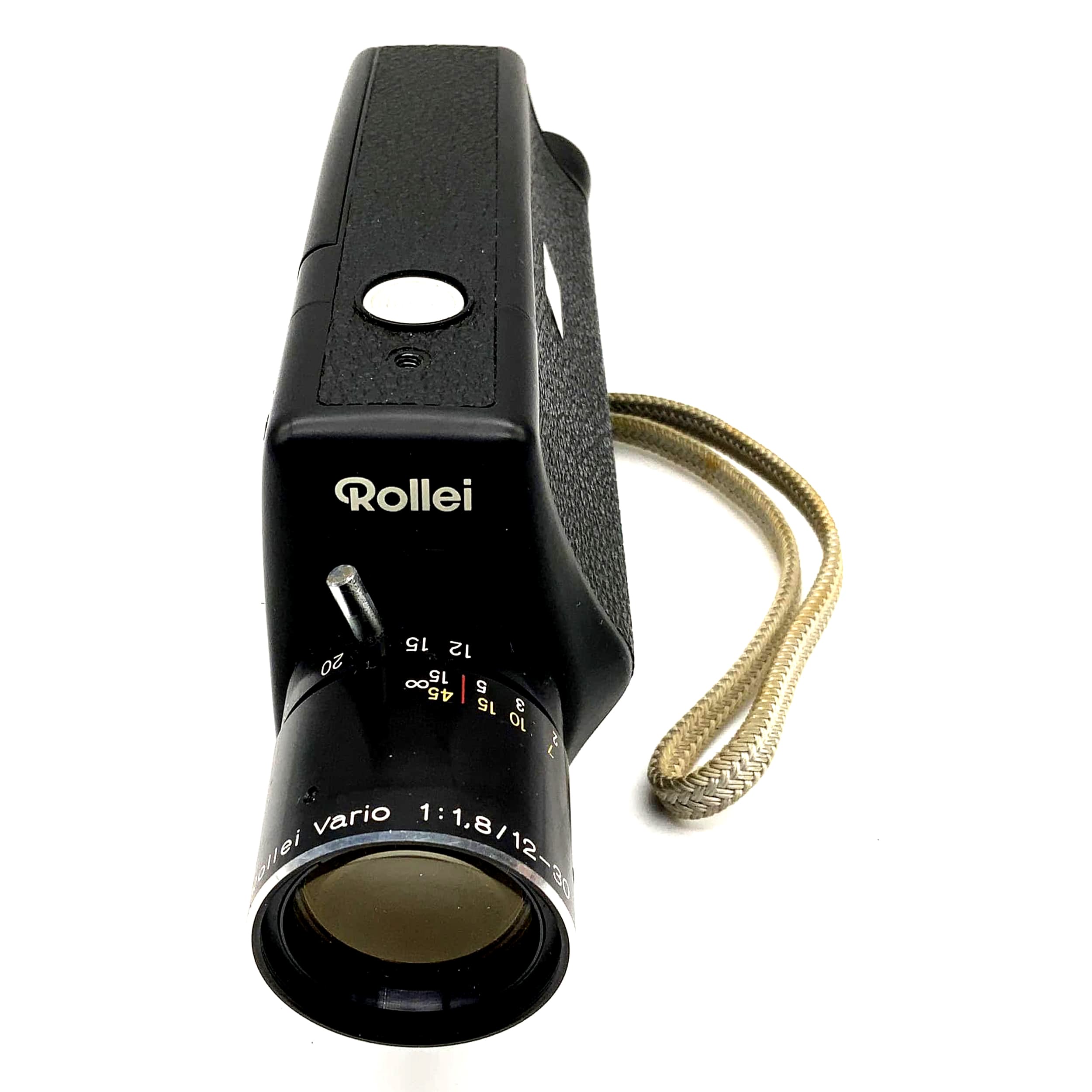 Appareil photo argentique Rollei SL 86 avec caméra Vario 1:1,8/12-30 Super 8