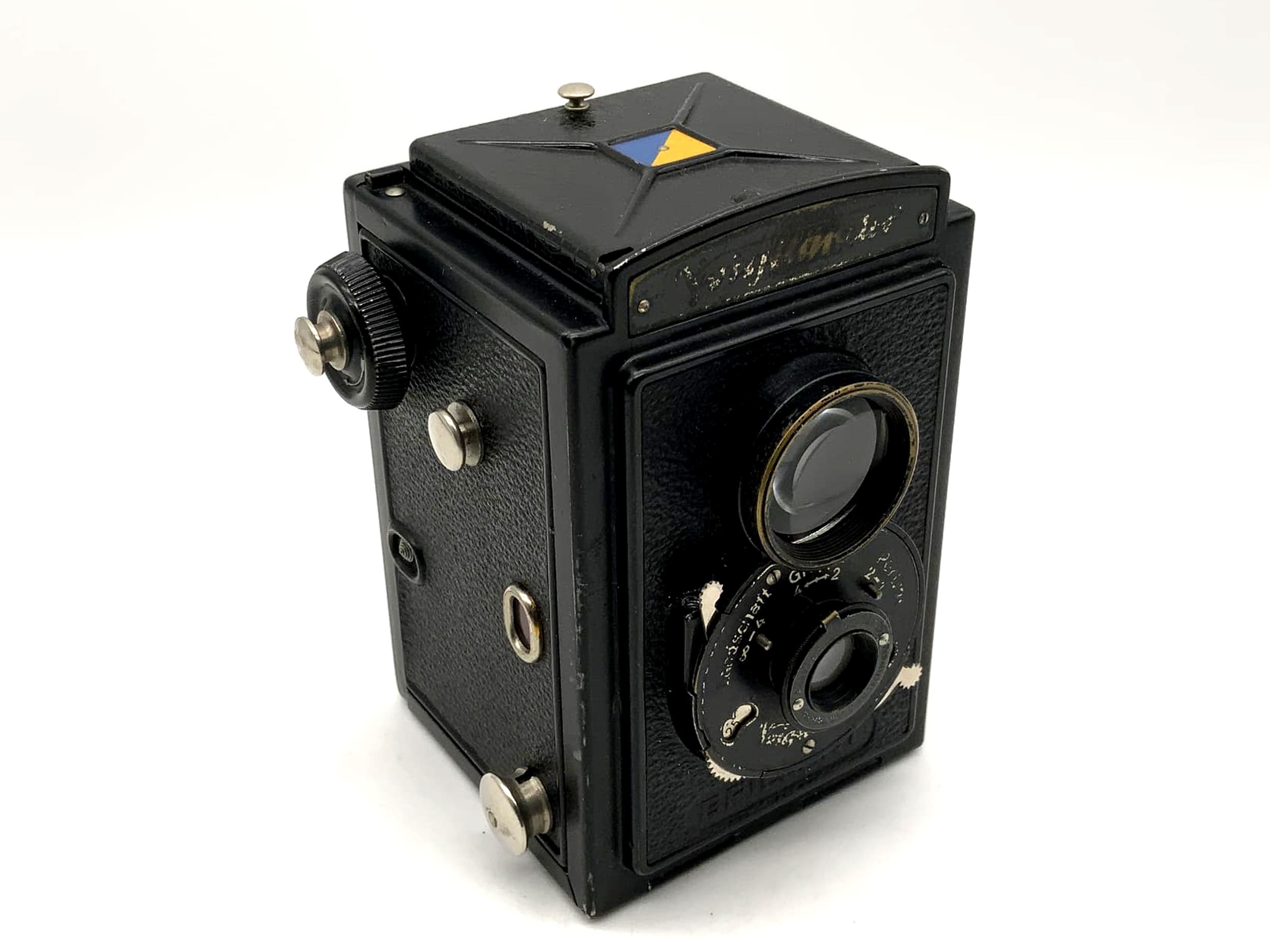 Voigtländer Brillant TLR avec Anastigmat Voigtar 1:9 F=7,5cm défaut binoculaire