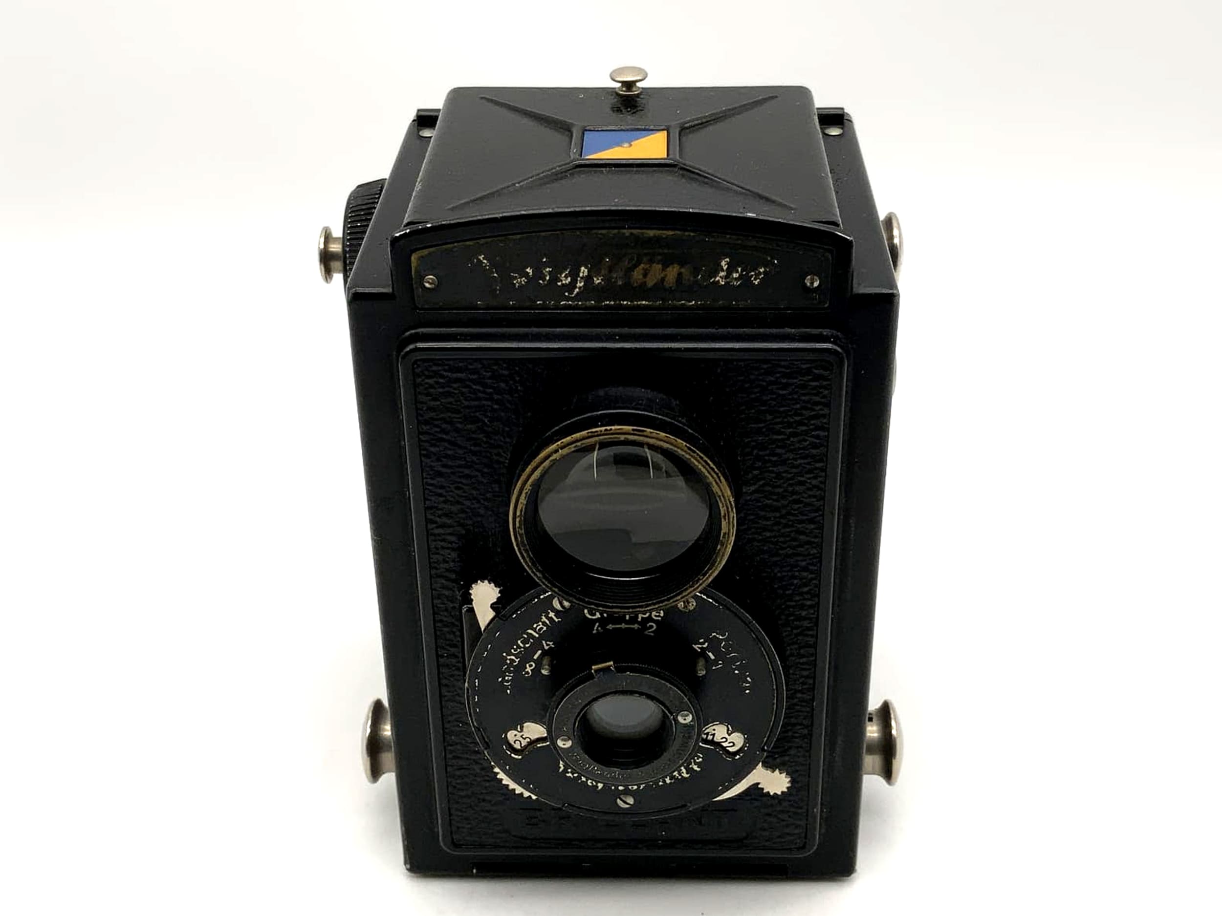 Voigtländer Brillant TLR avec Anastigmat Voigtar 1:9 F=7,5cm défaut binoculaire