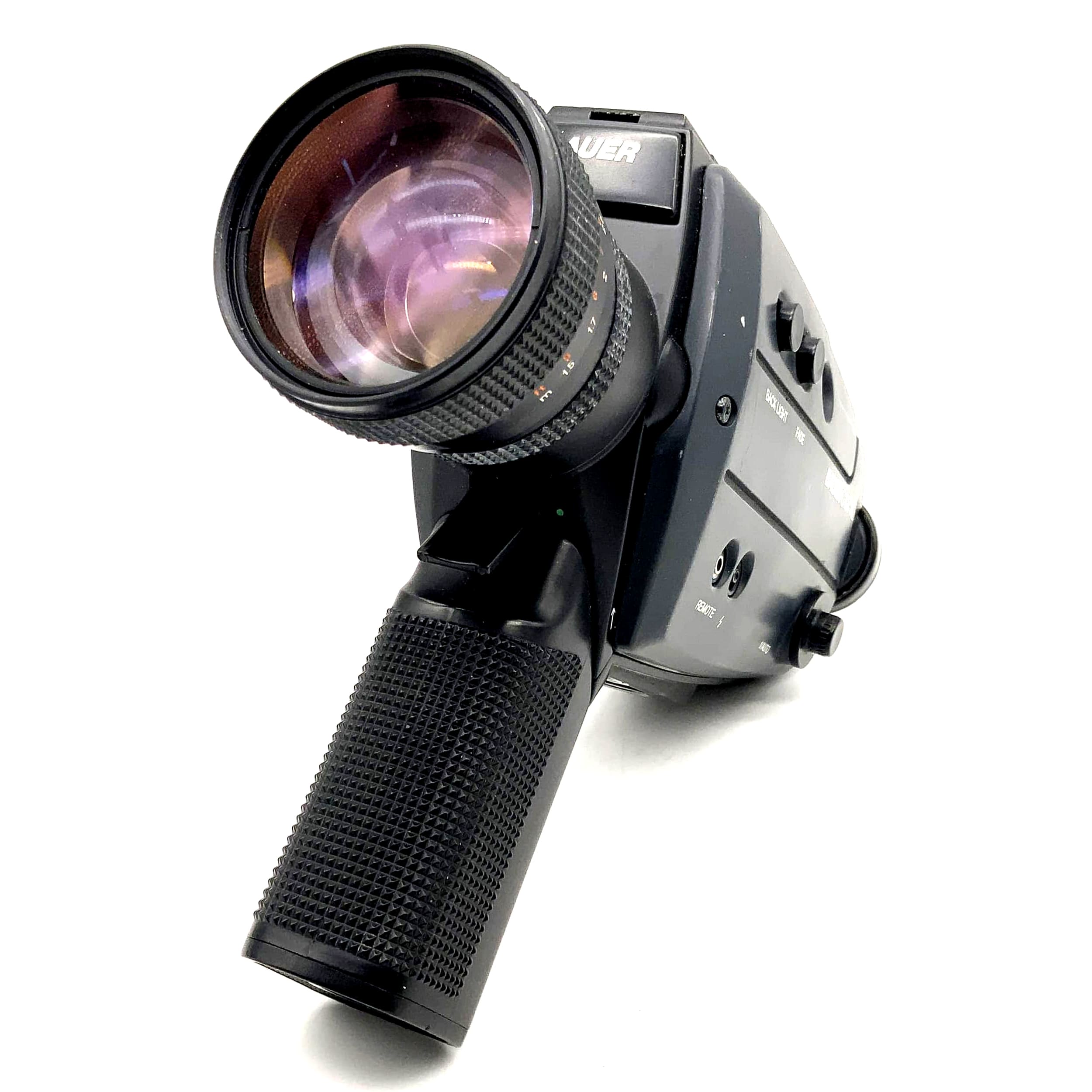 Bauer C107 XL Filmkamera mit Neovaron 1.2/7-45mm Super 8 Kamera movie camera