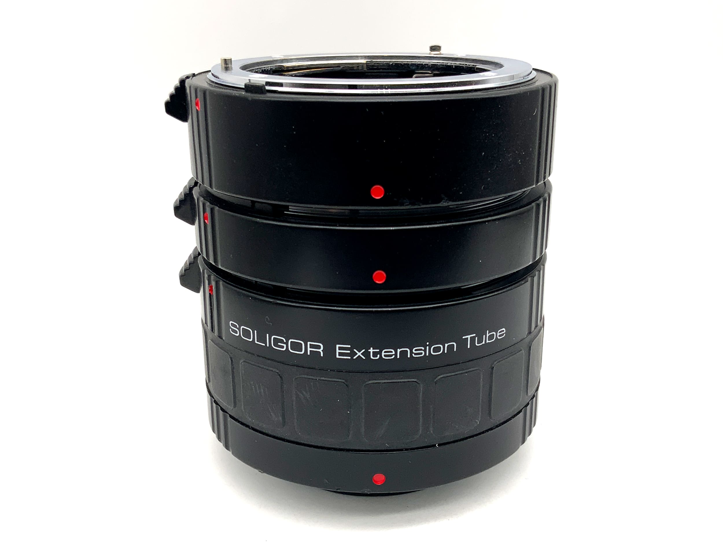 Bague intermédiaire Soligor pour N/AF 12 mm + 20 mm + 36 mm Macro Close Up (Nikon AF)
