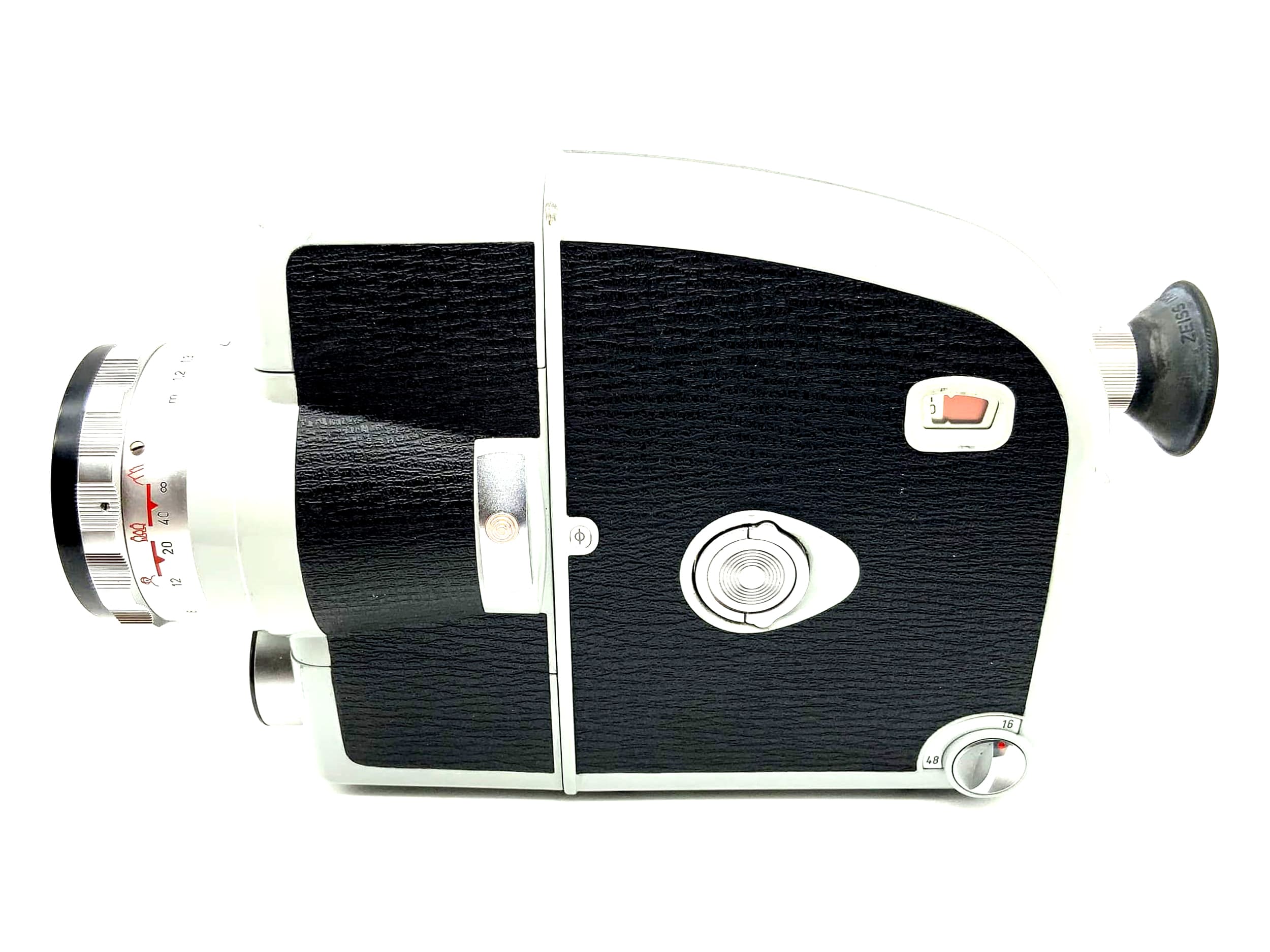 Appareil photo Zeiss Ikon Moviflex Super Film avec Vario Sonnar 1:1,9/7,5-30 mm Super 8