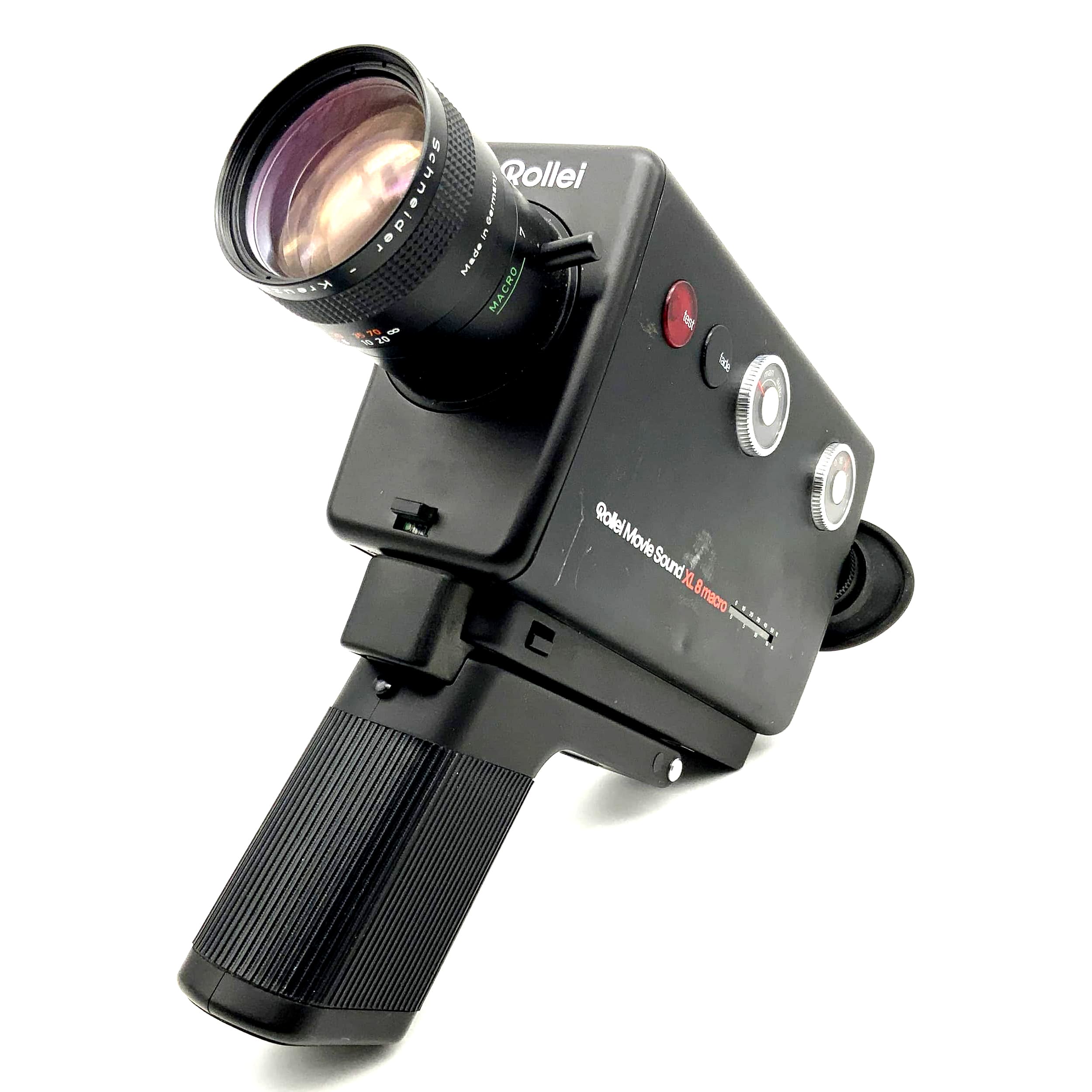 Appareil photo macro Rollei Movie Sound XL 8 Appareil photo Macro-Variogon 1.4/7-56 Super 8