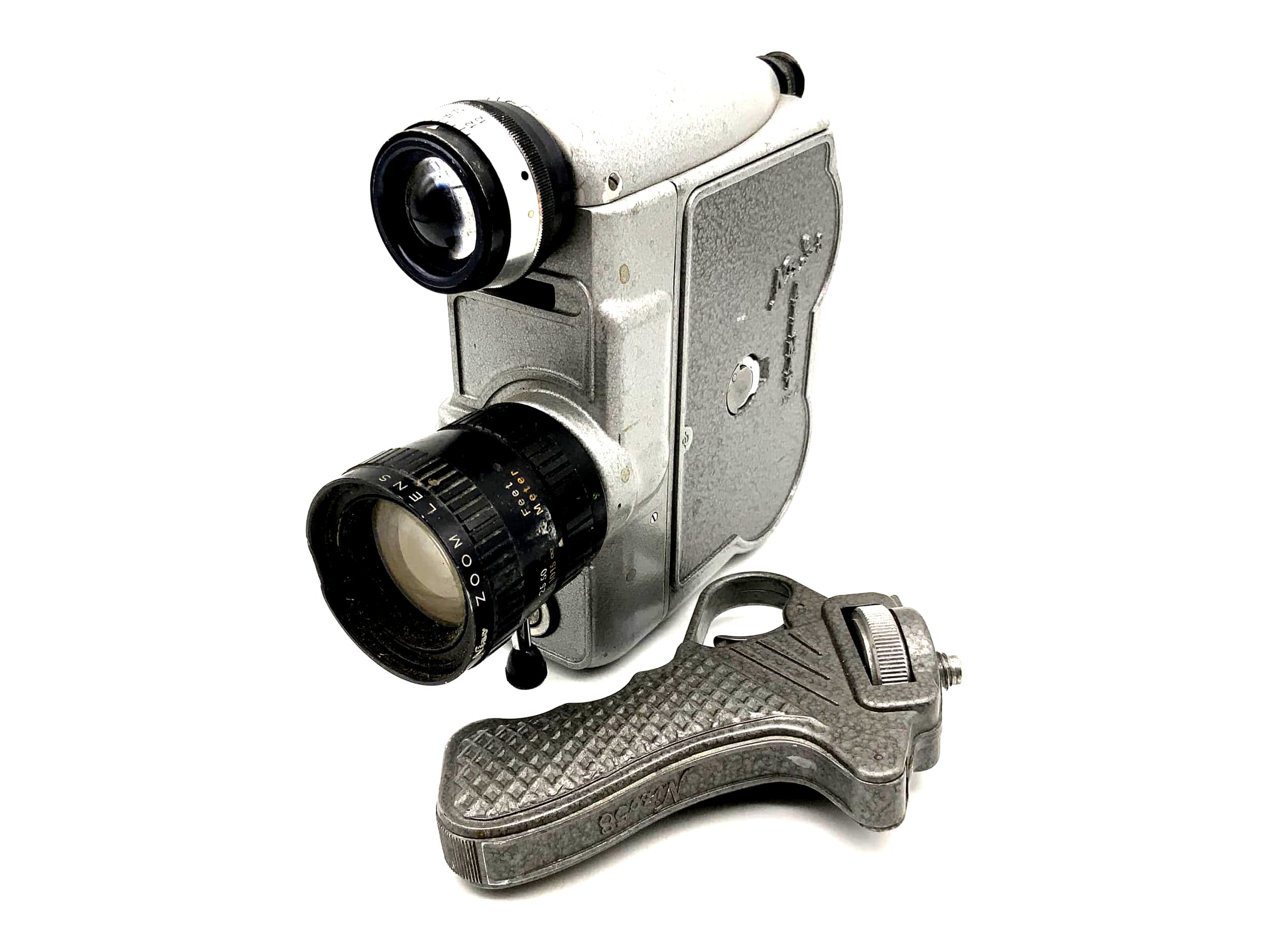 Braun Nizo-8 Allmat Mod.2 film camera Nizo Zoom Lens 1:1.8 f=9-28 Super 8 camera