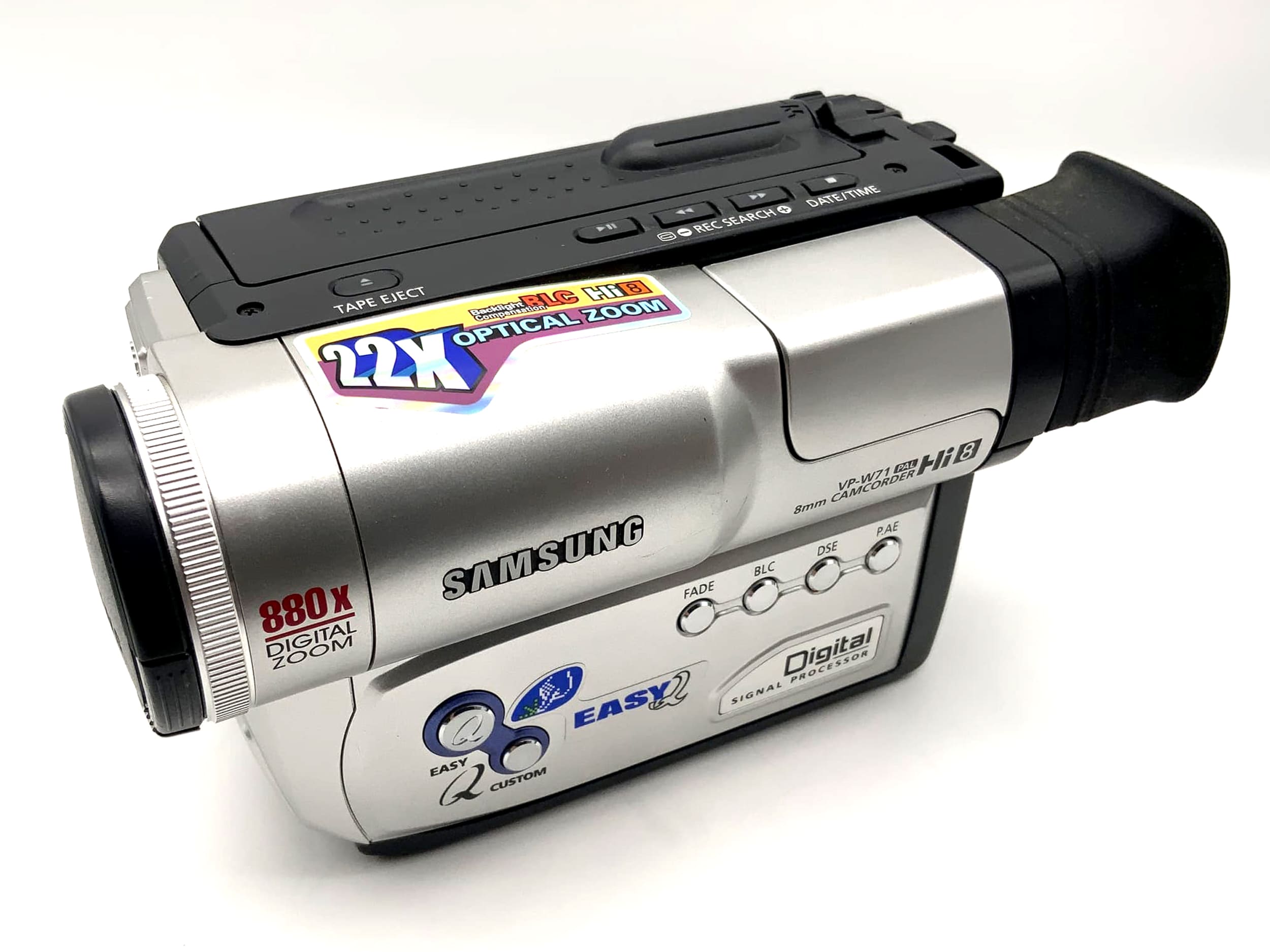 Samsung Hi 8 VP-W71 camcorder video camera with battery