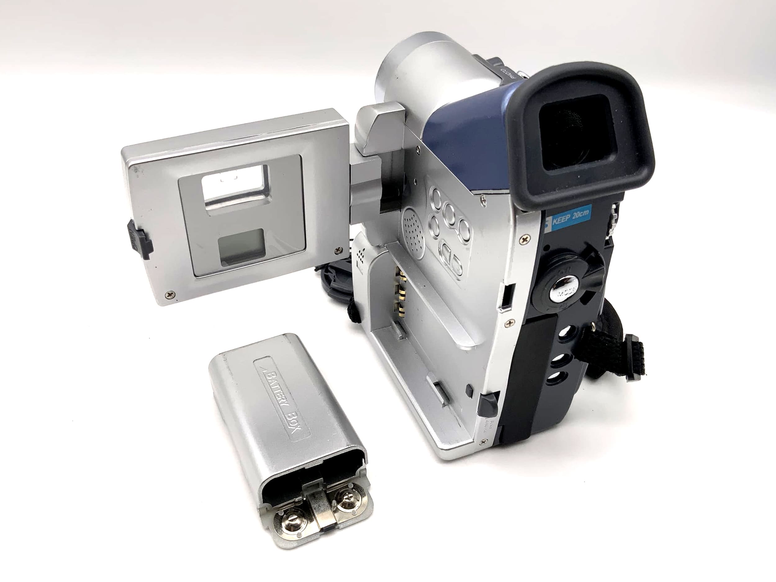 Caméra vidéo caméscope avec batterie