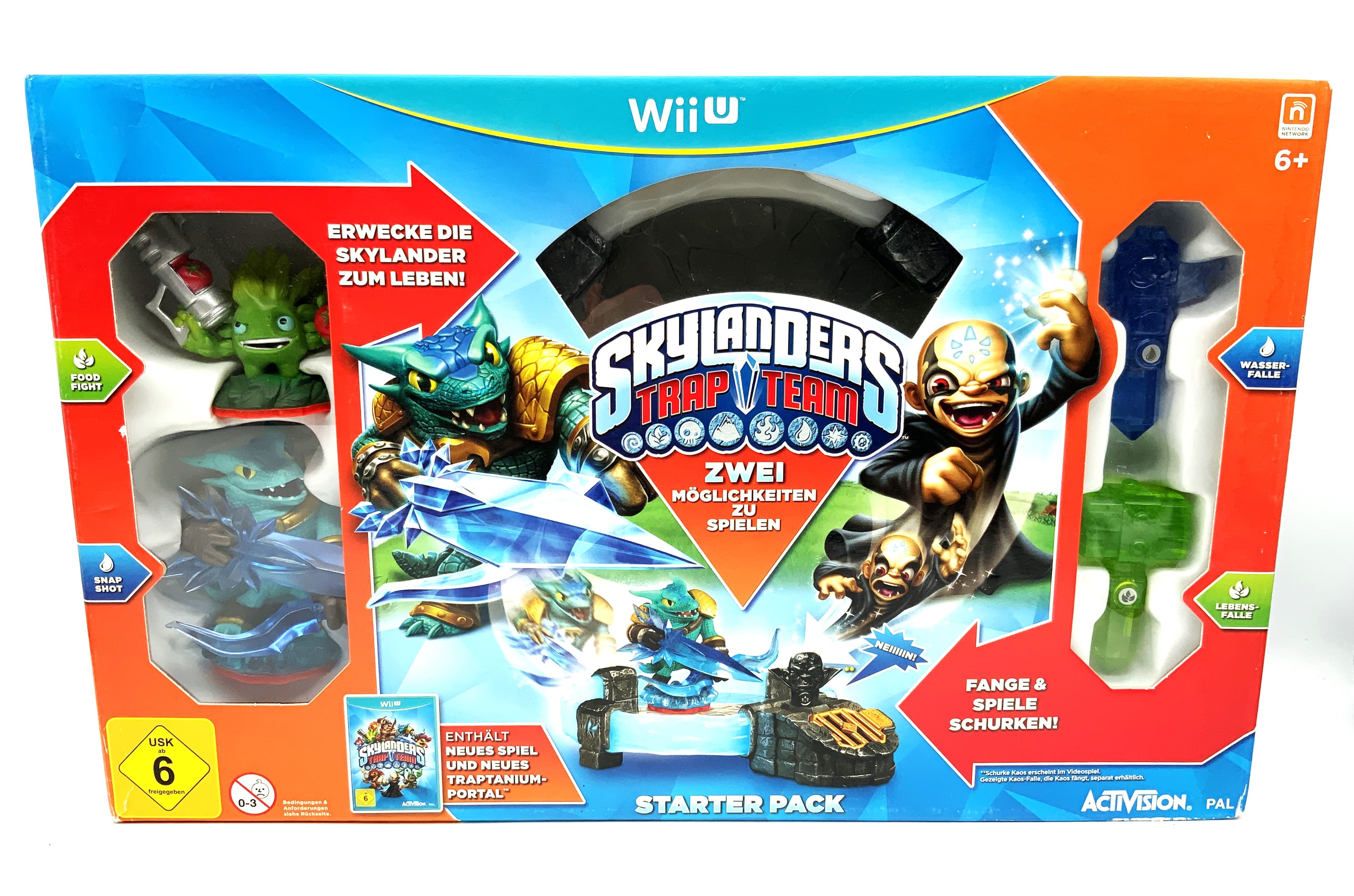 Coffret de démarrage Skylanders Trap Team pour Nintendo Wii U