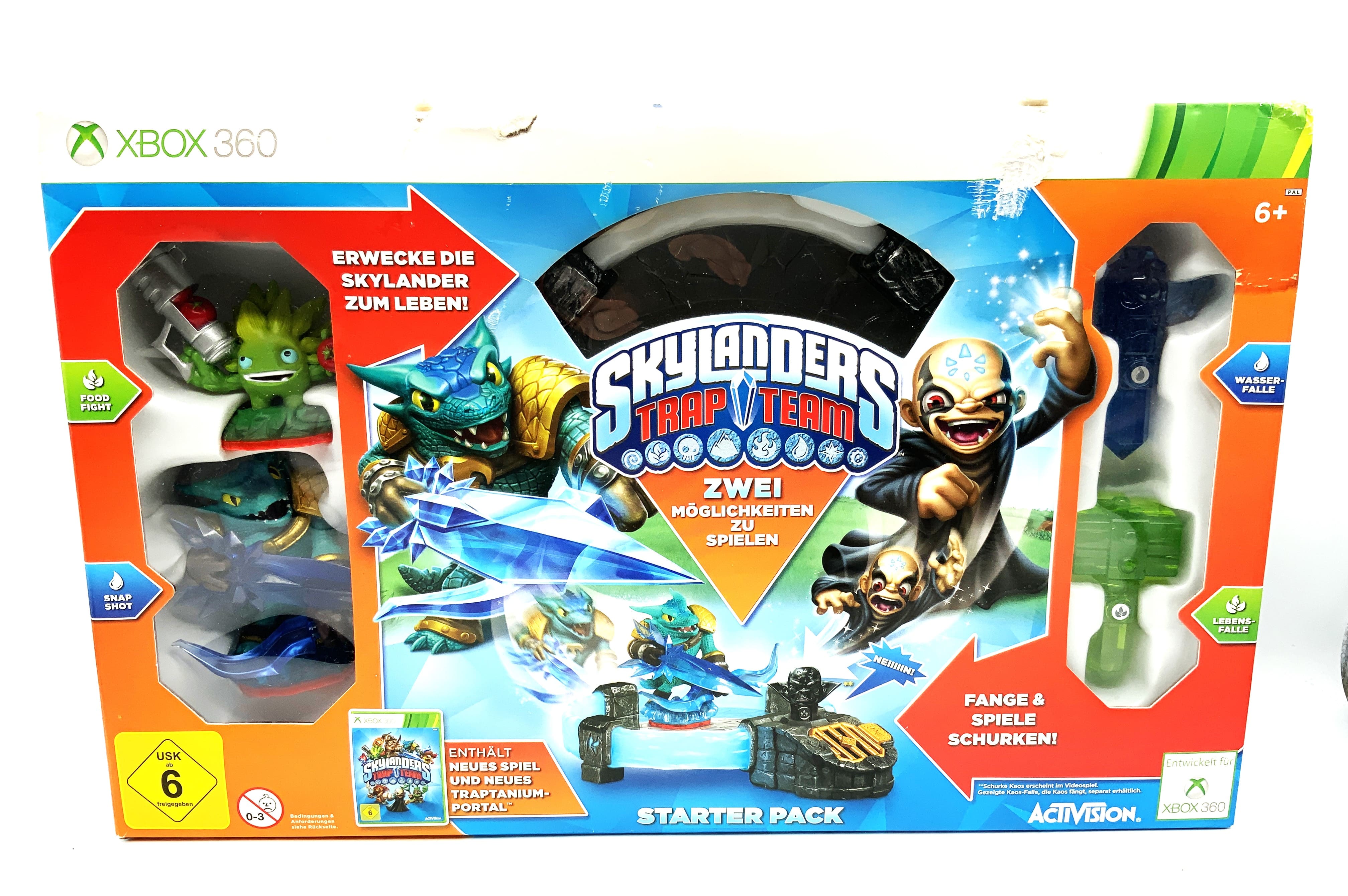 Pack de démarrage Skylanders Trap Team pour Xbox 360