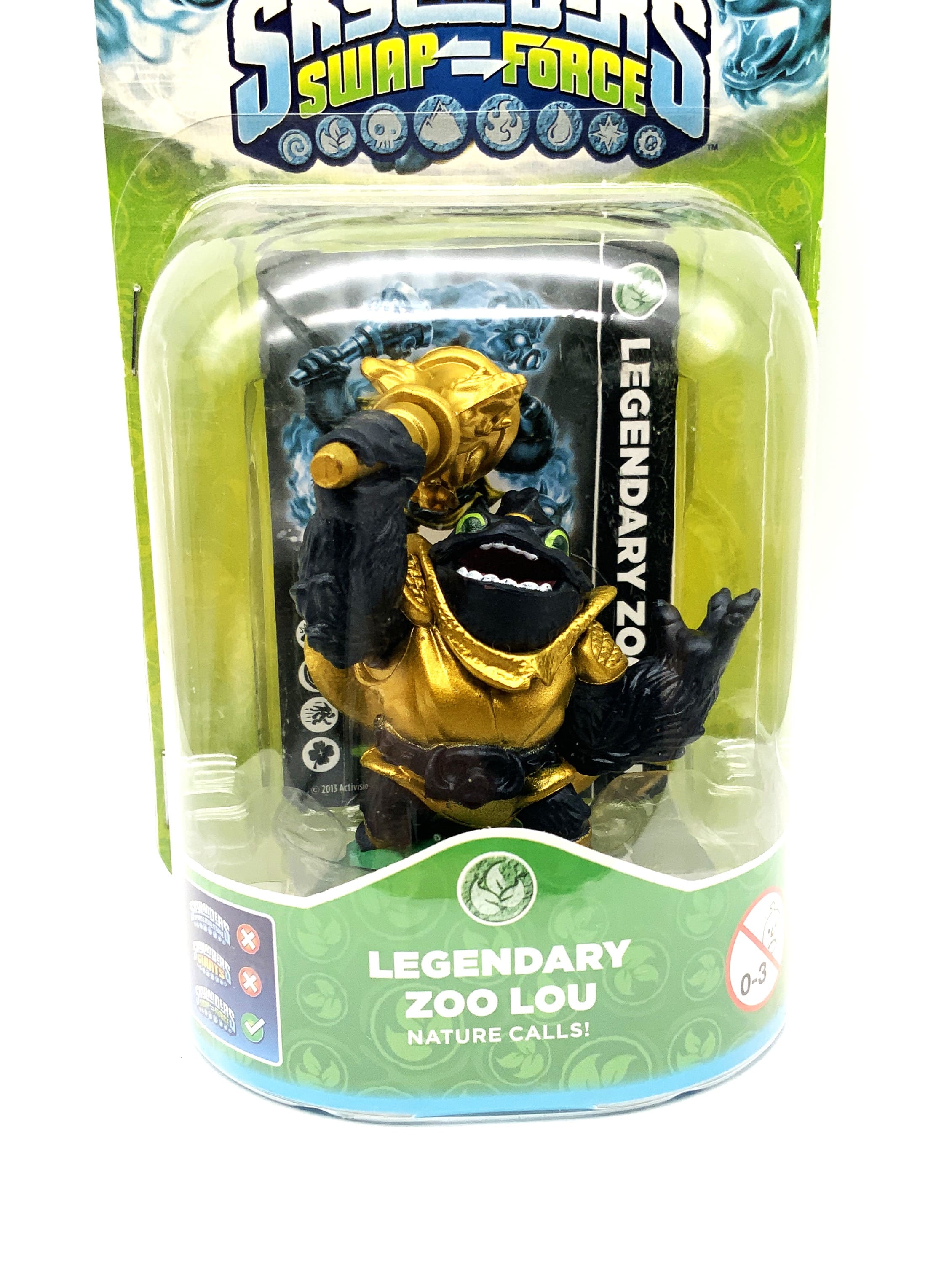 Figurine Skylanders Swap Force Légendaire Zoo Lou dans son emballage d'origine